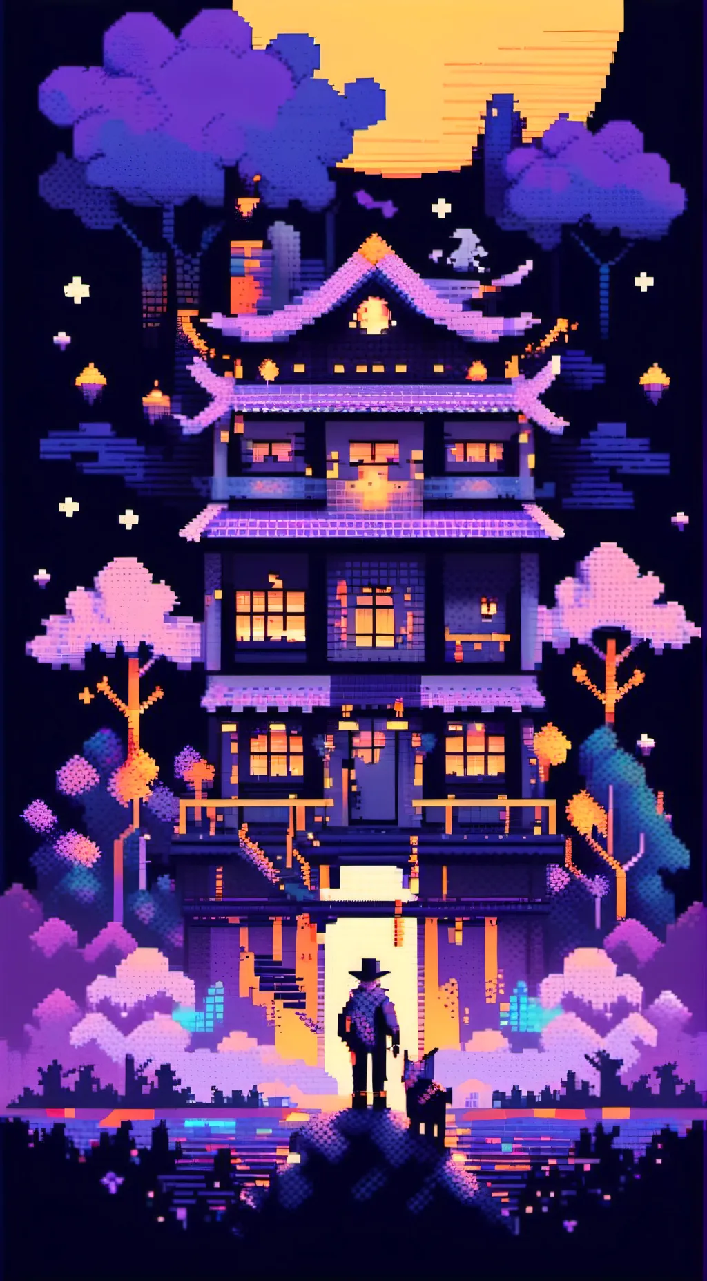 ai character: {°~copy cat~•} background