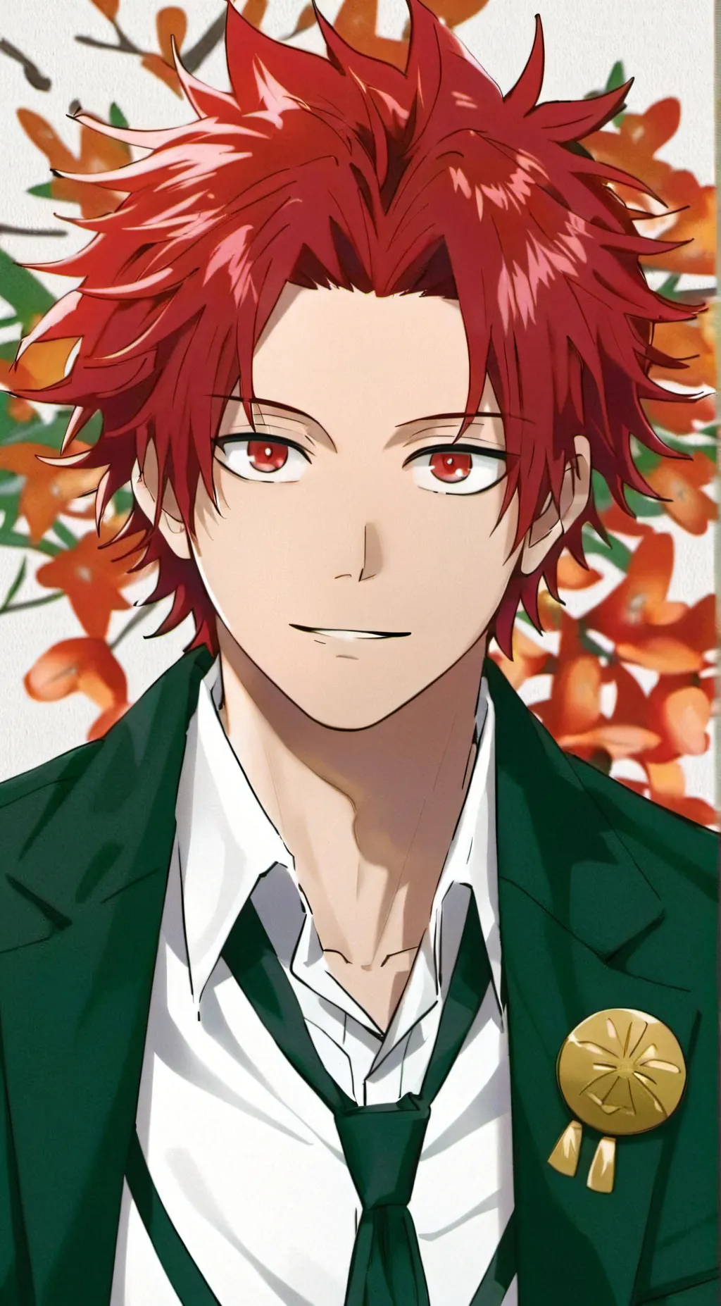 ai character: Eijiro Kirishima background