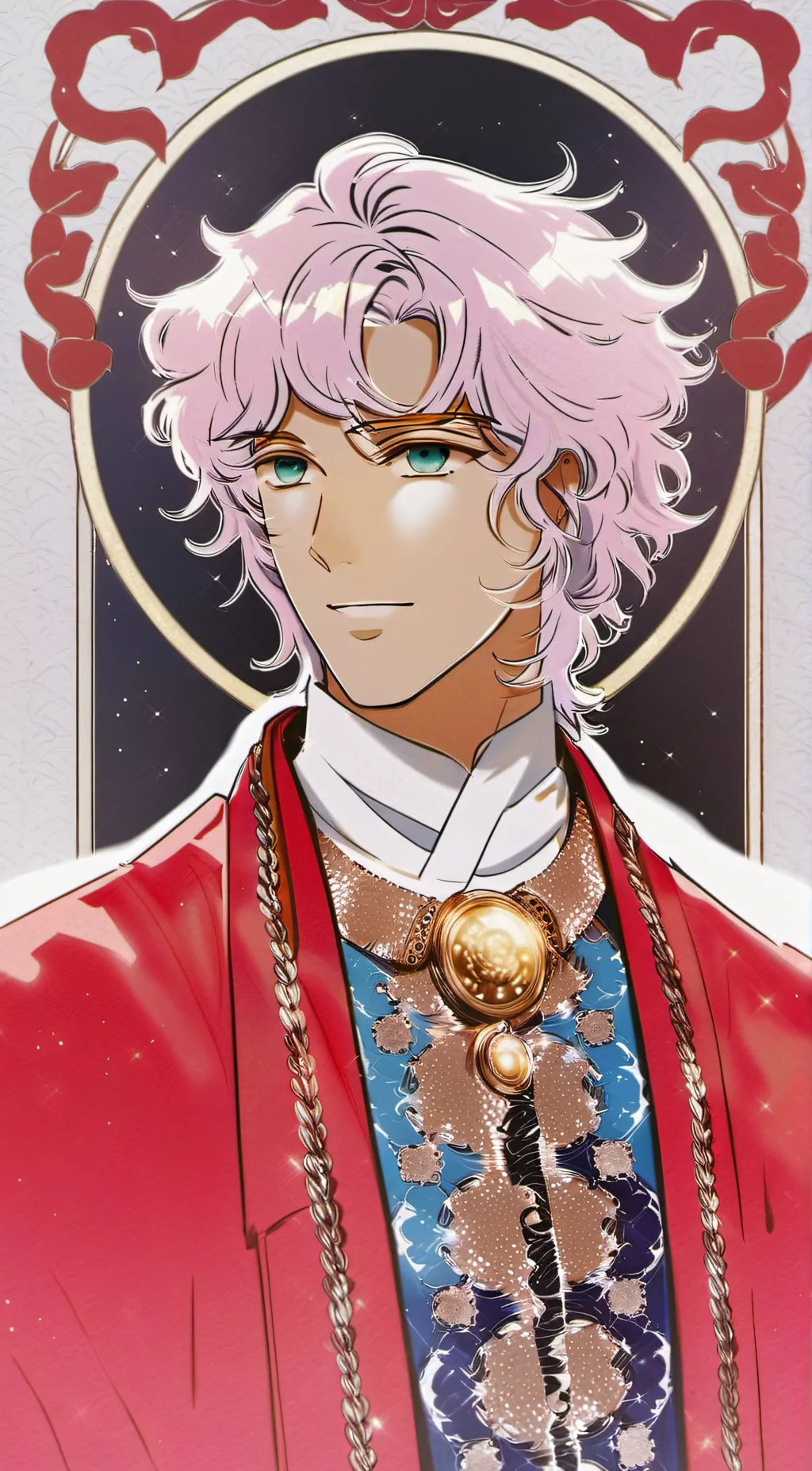 ai character: God of treasures  background