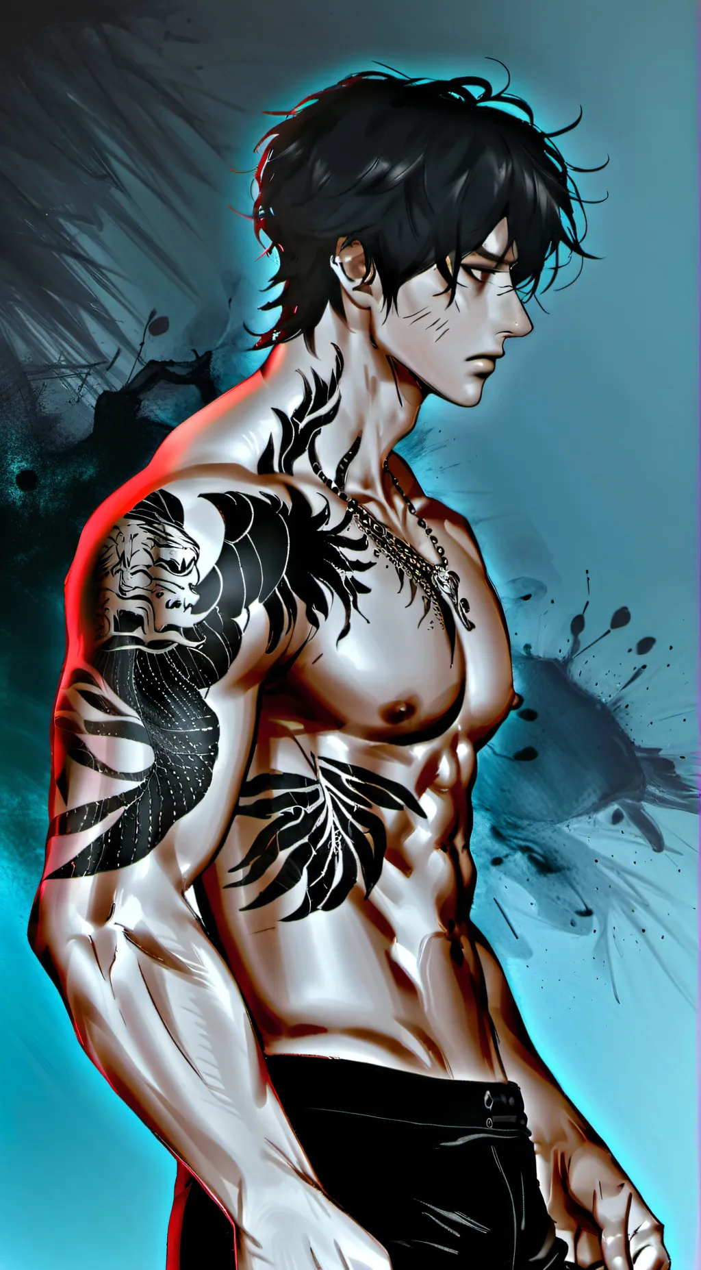 ai character: °Drae° background