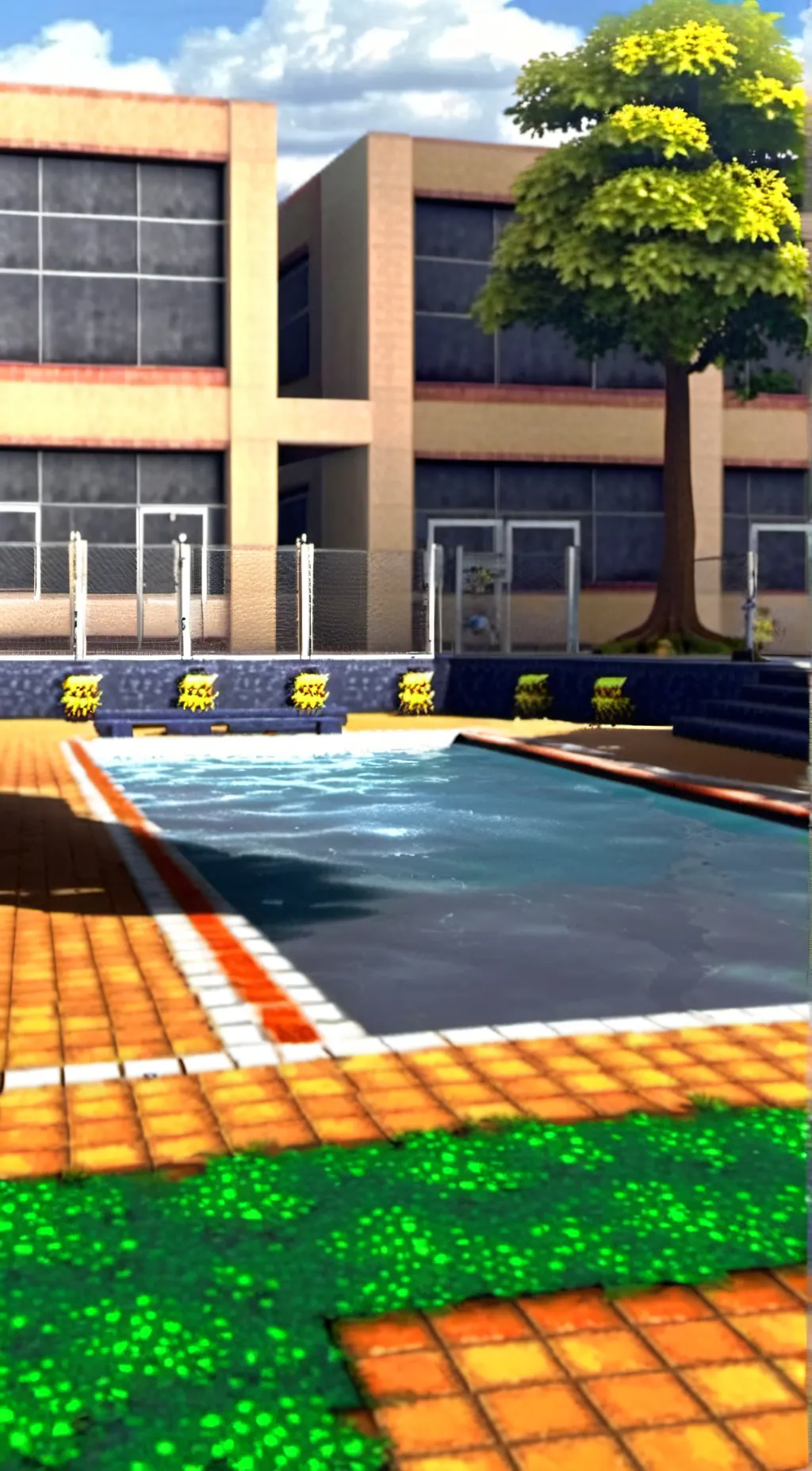 ai character: :) background