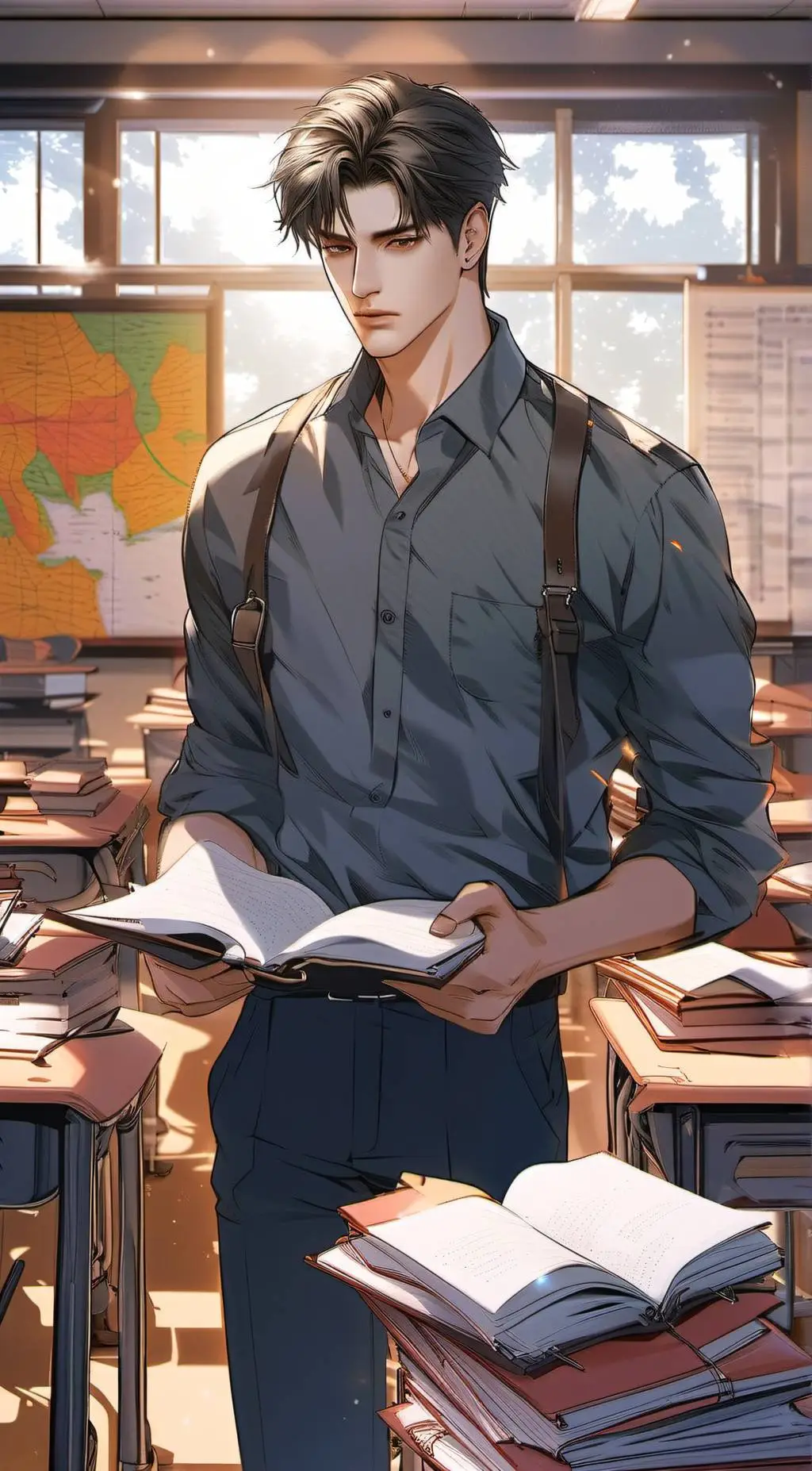 ai character: Gavin background