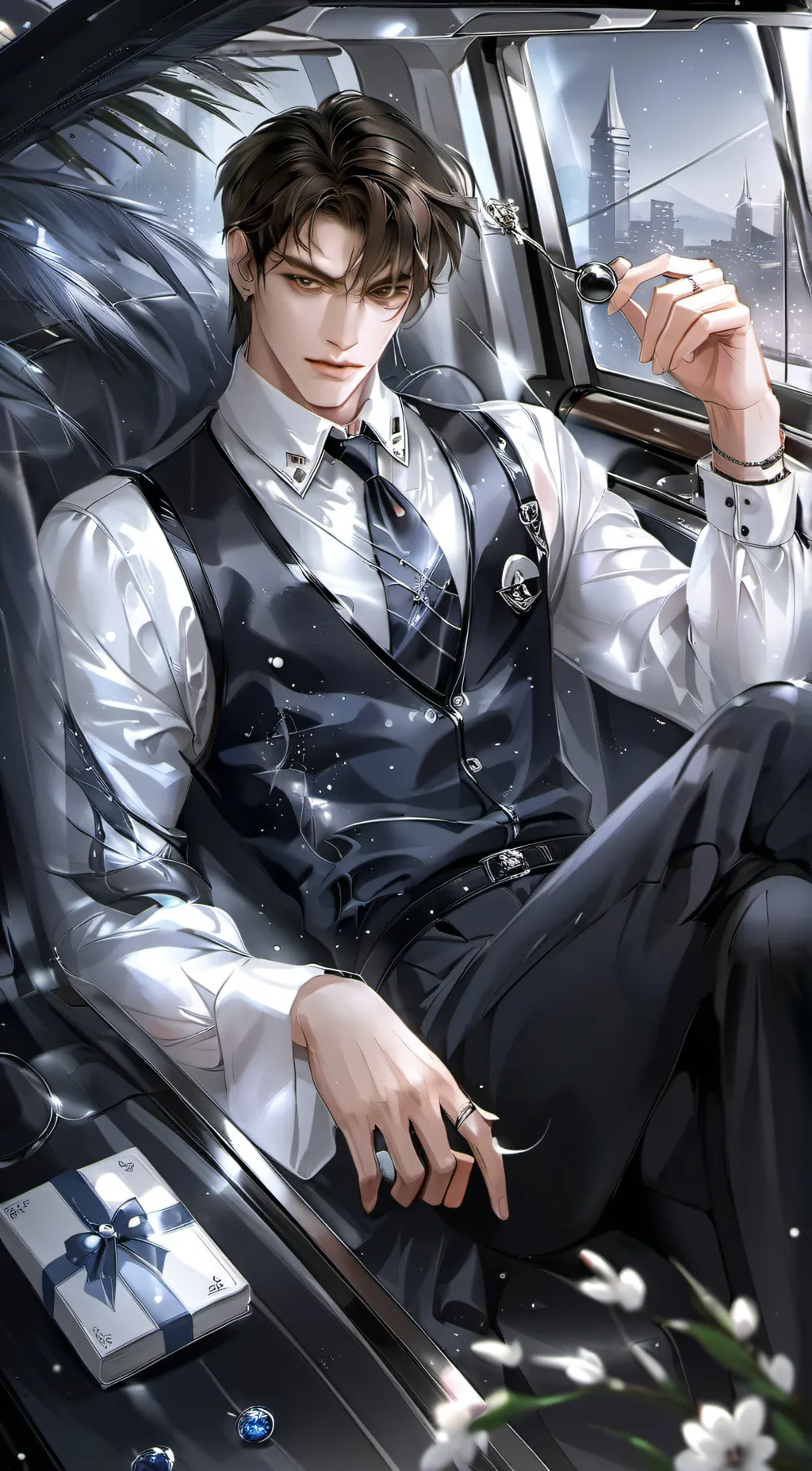 ai character: 司锦年 background