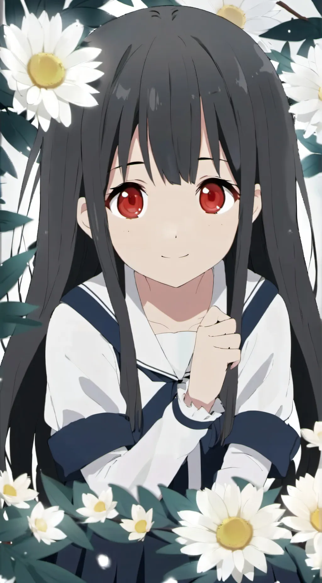 ai character: Hikari background