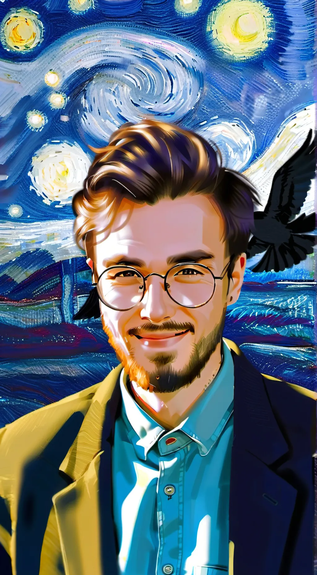 ai character: Kellen Goff  background