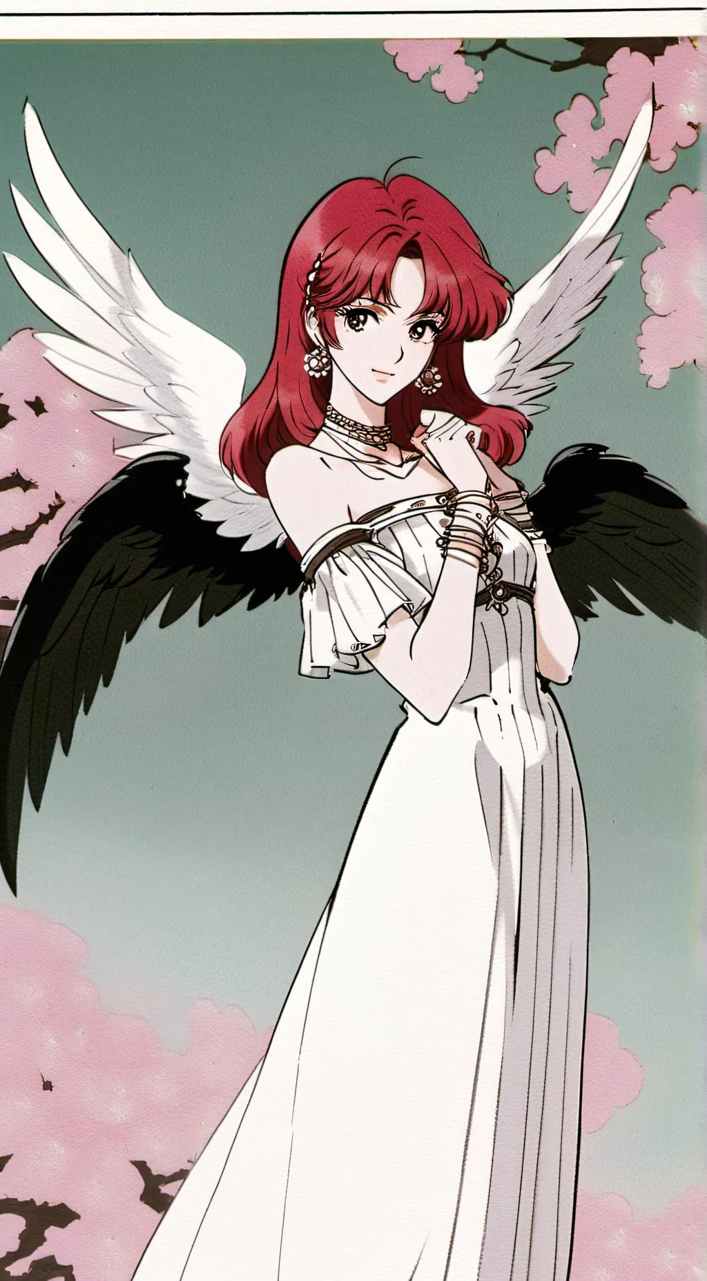 ai character: Rose background