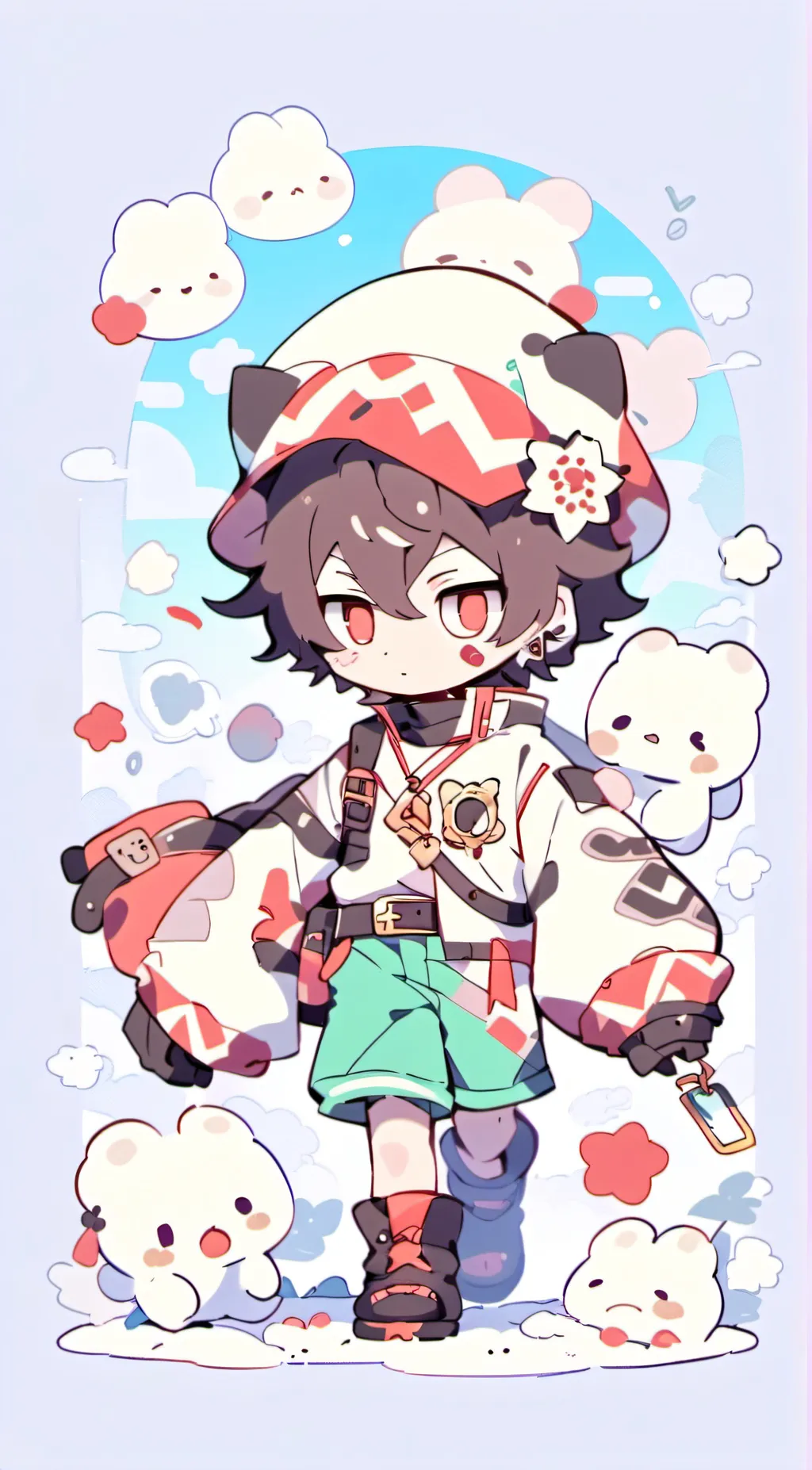 ai character: husk background