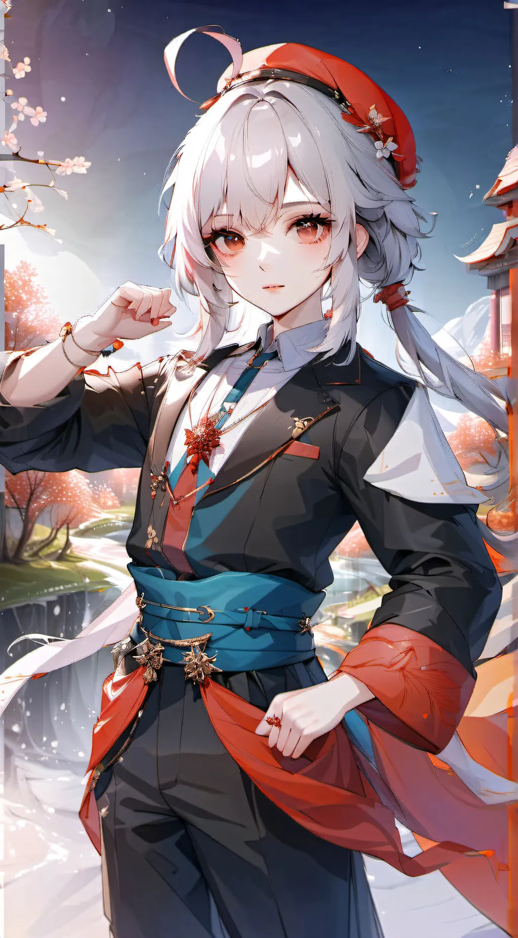 ai character: Princess Addison  background