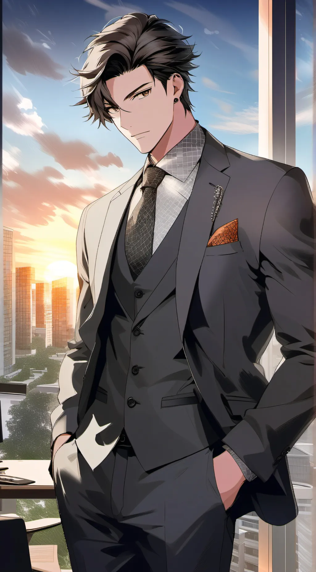 ai character: chan background