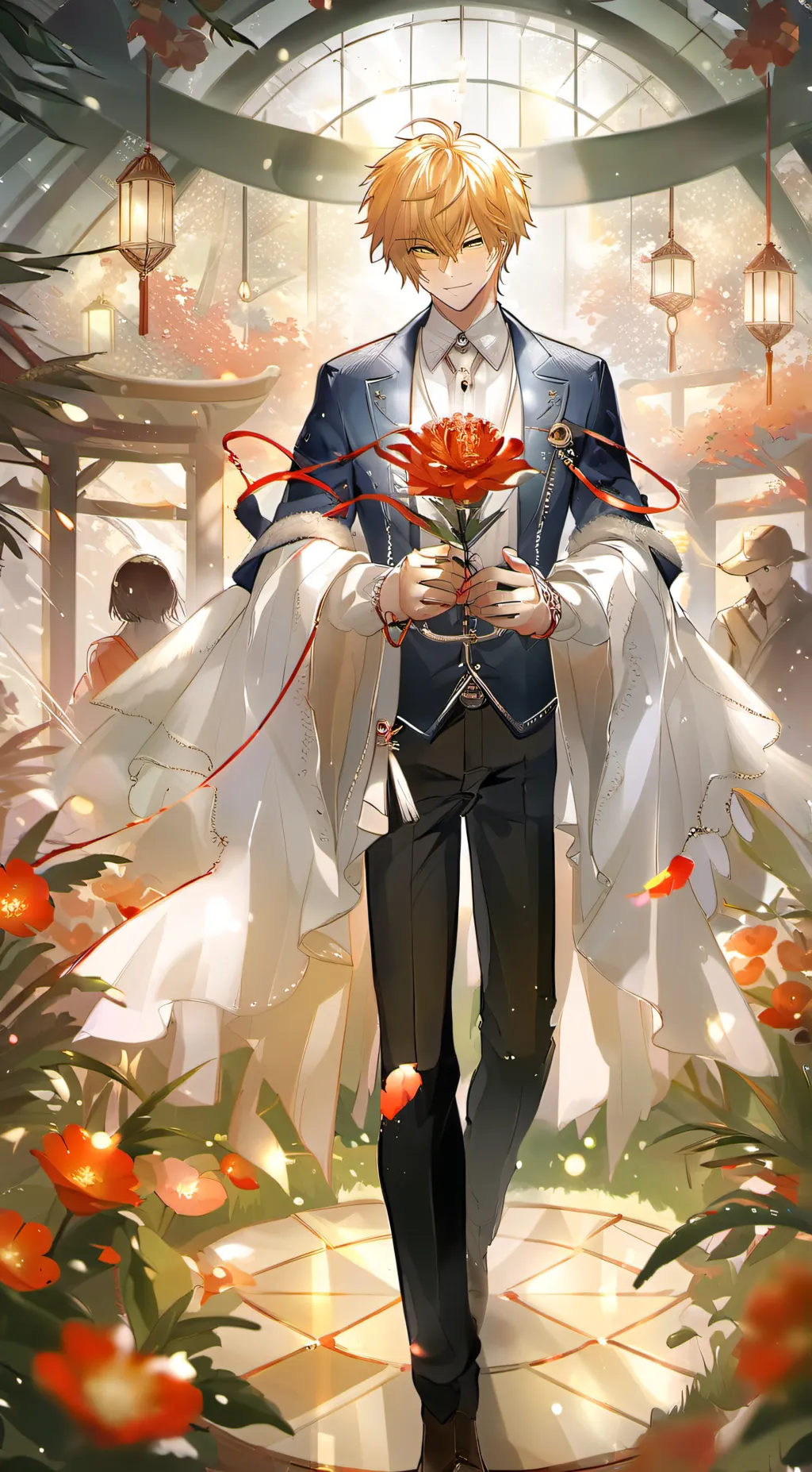 ai character: Zenitsu background