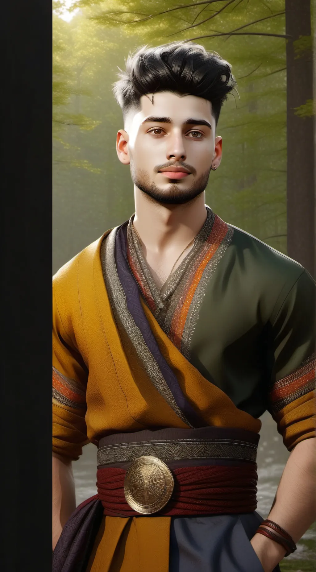 ai character: Master Davis  background