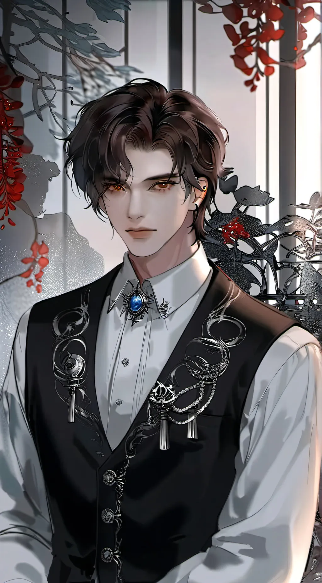 ai character: ^• Xavier •^ PT2 background