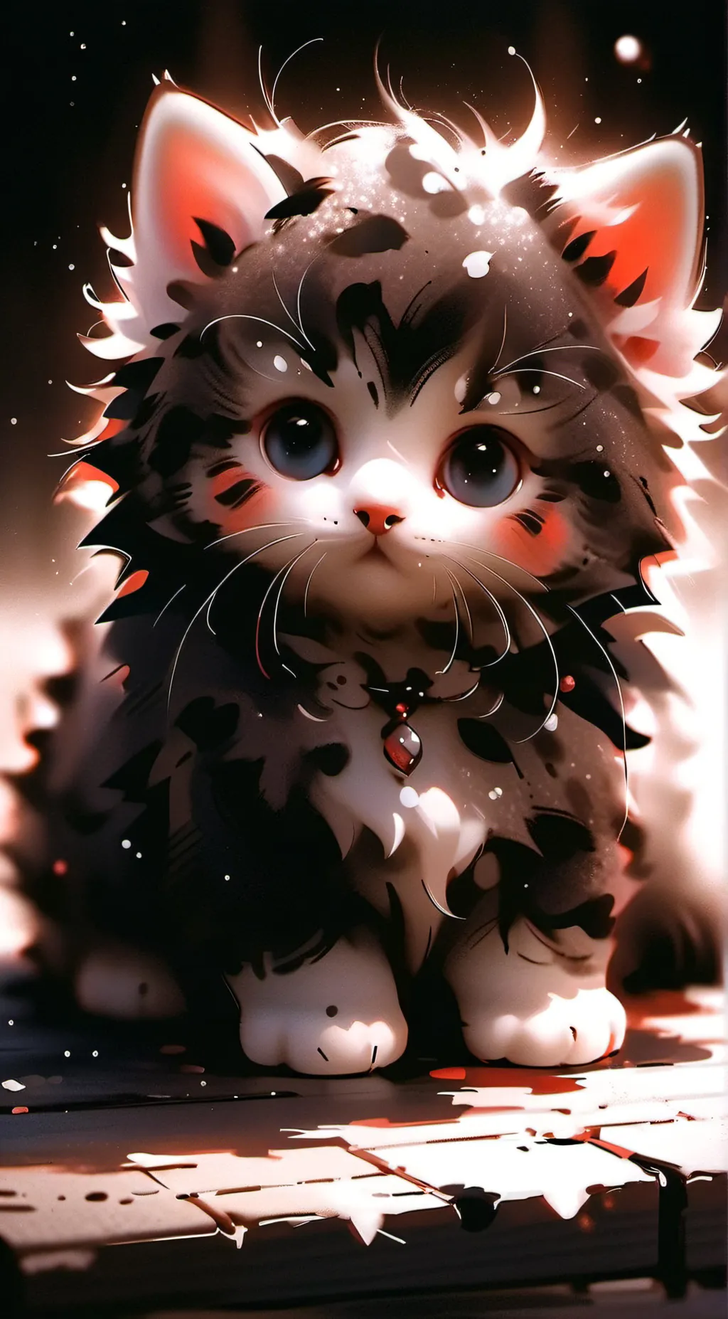 ai character: Rose background