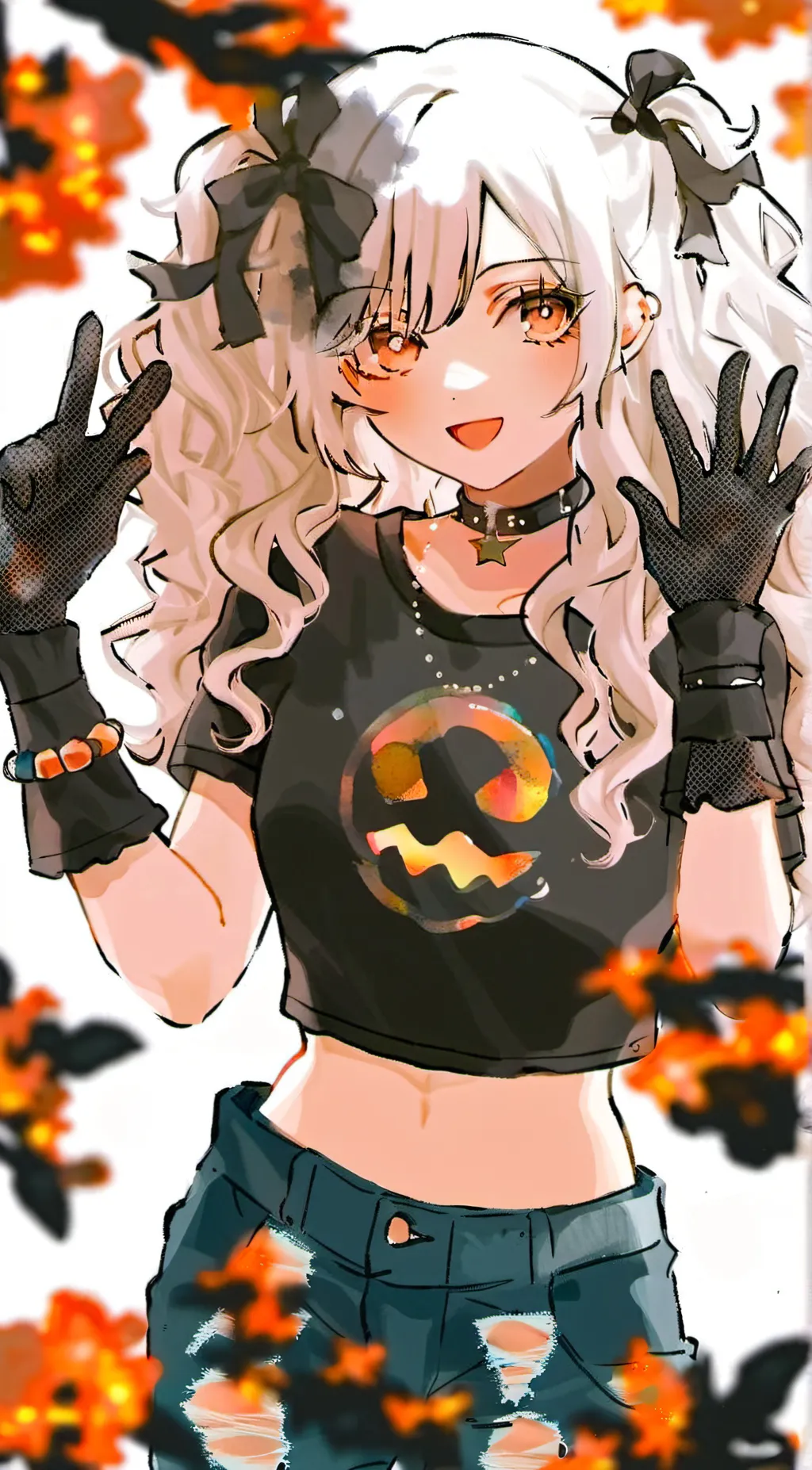 ai character: ♰| Amber |♰ background