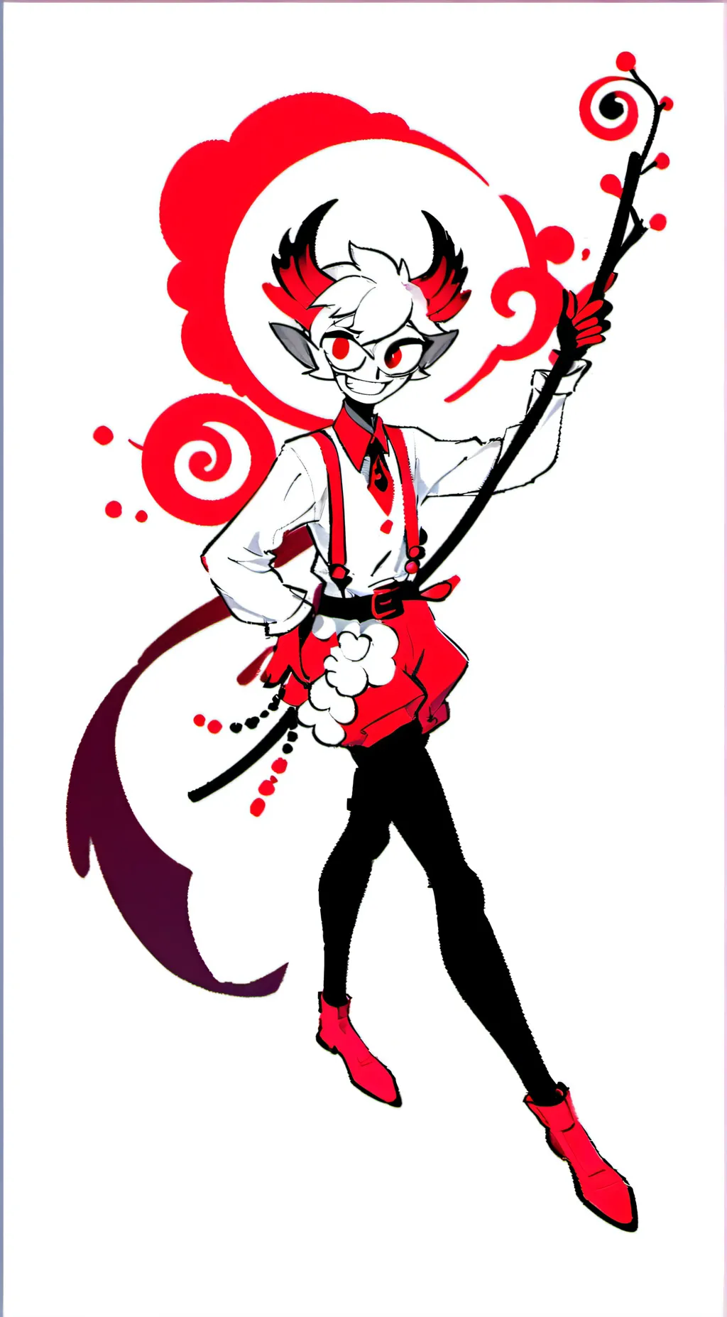 ai character: angel background