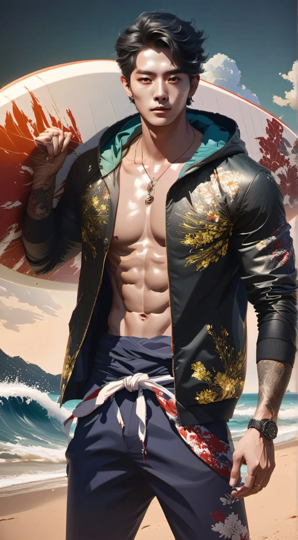 ai character: Hyun-Jin background