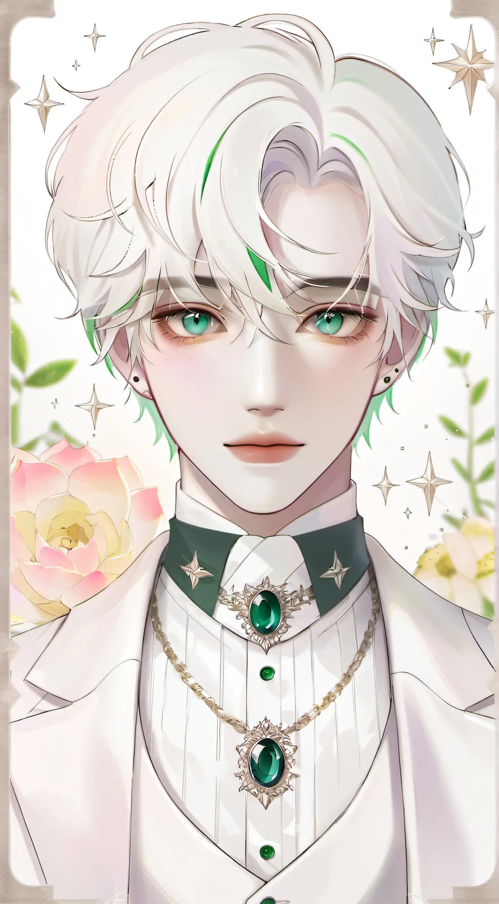 ai character: Leo background