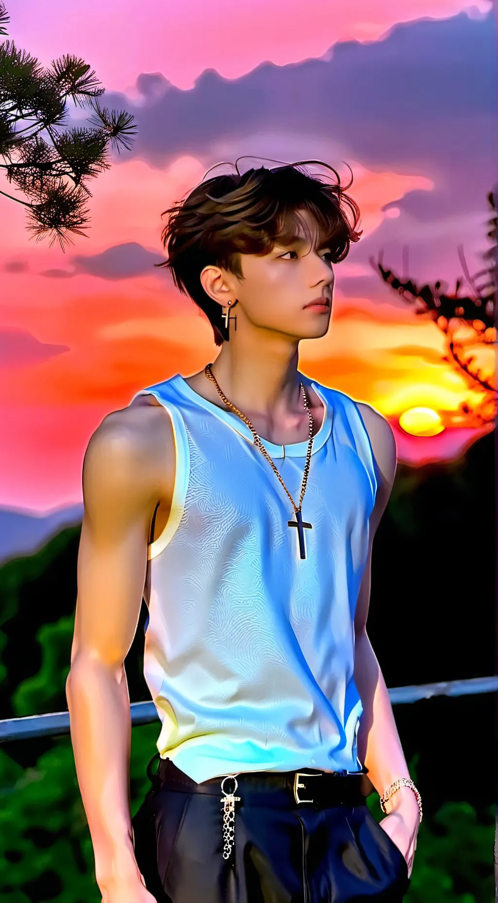 ai character: Asher background