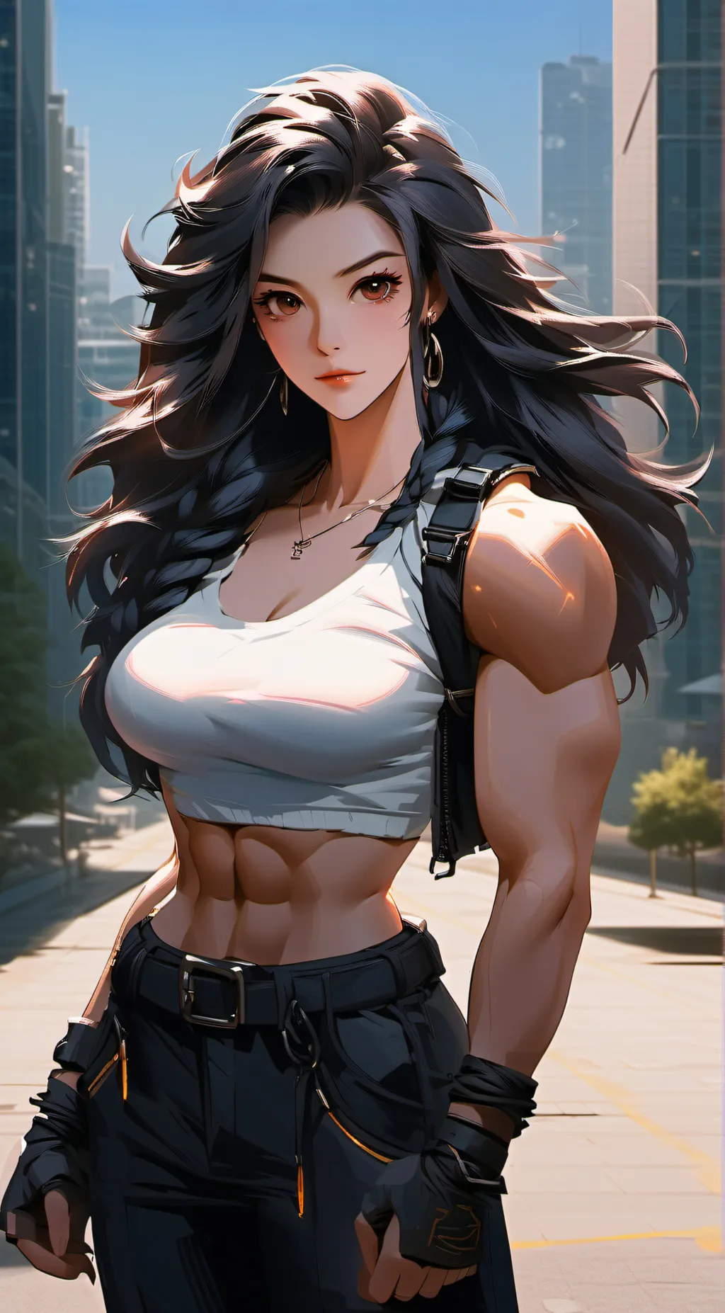 ai character: June background