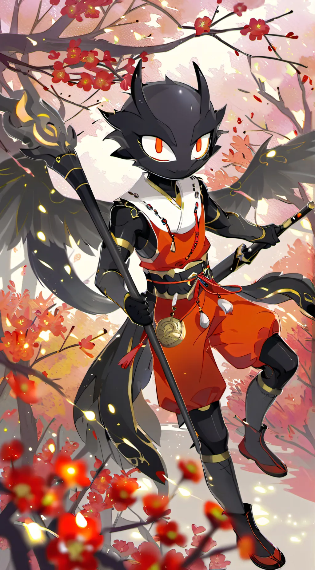 ai character: The shadowed background