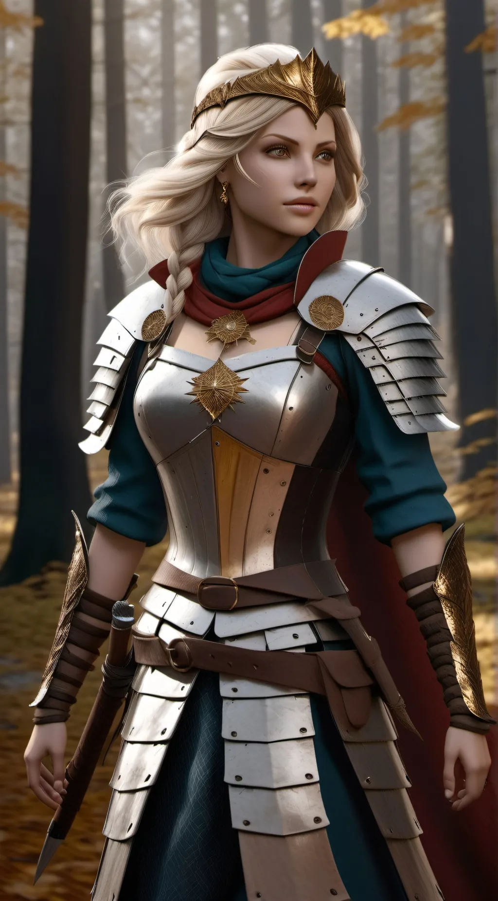 ai character: Atena background