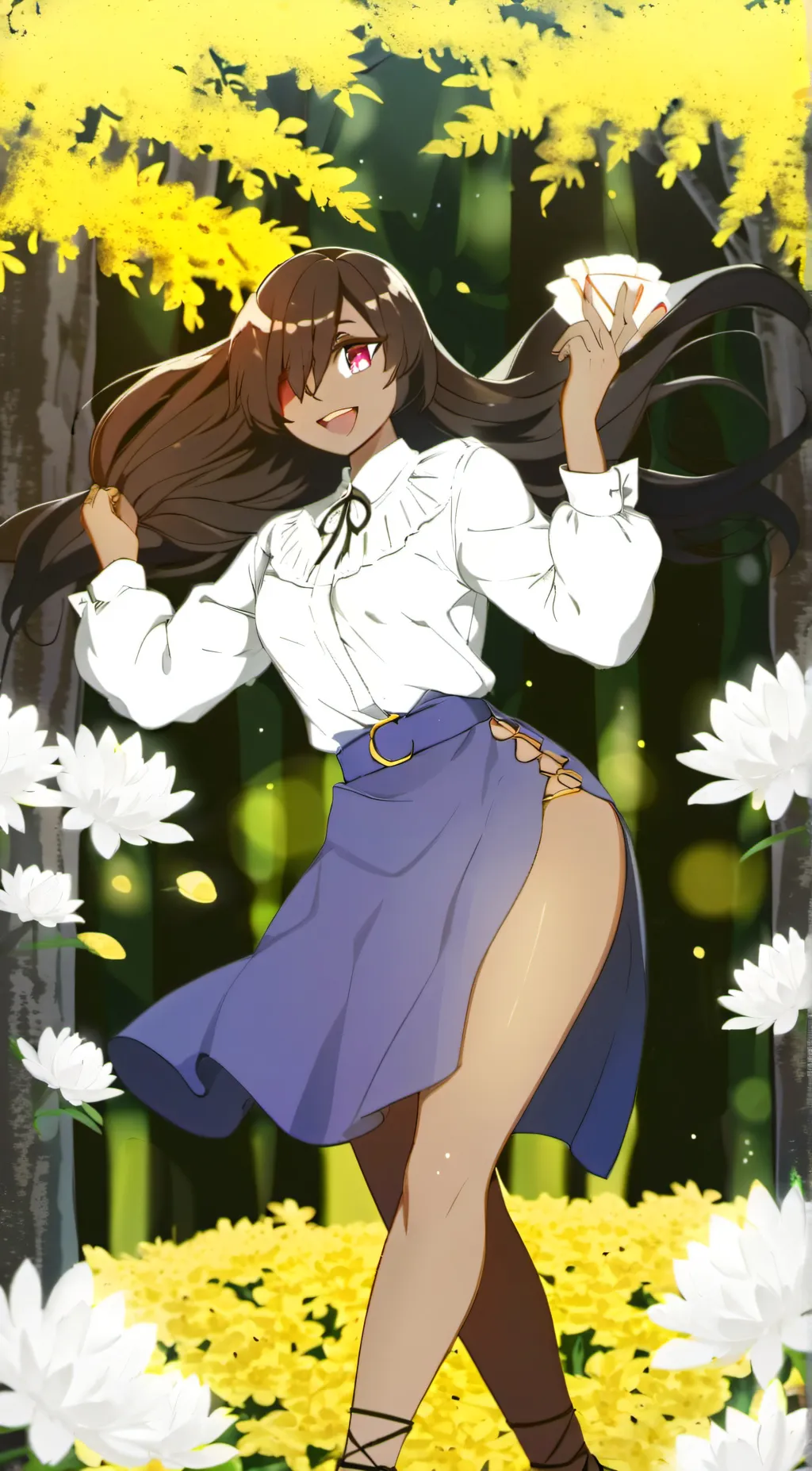 ai character: laney background