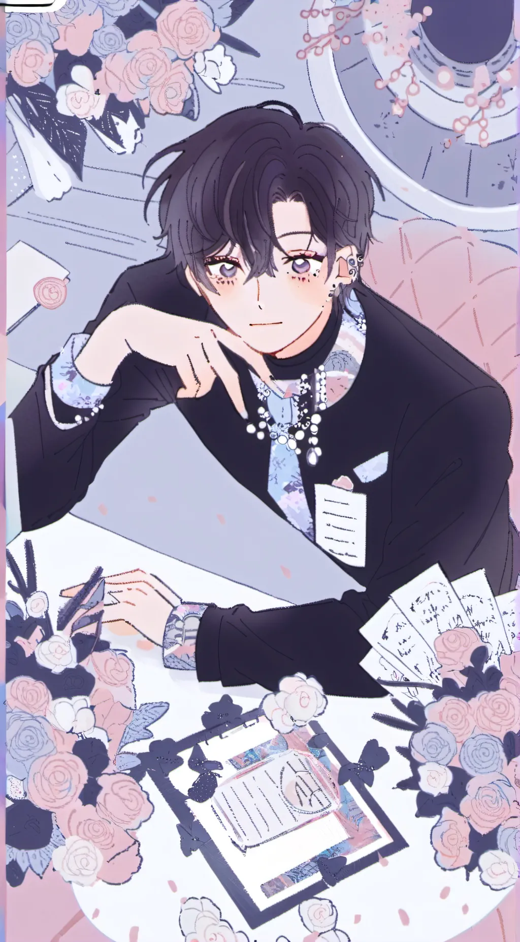 ai character: Elijah  background