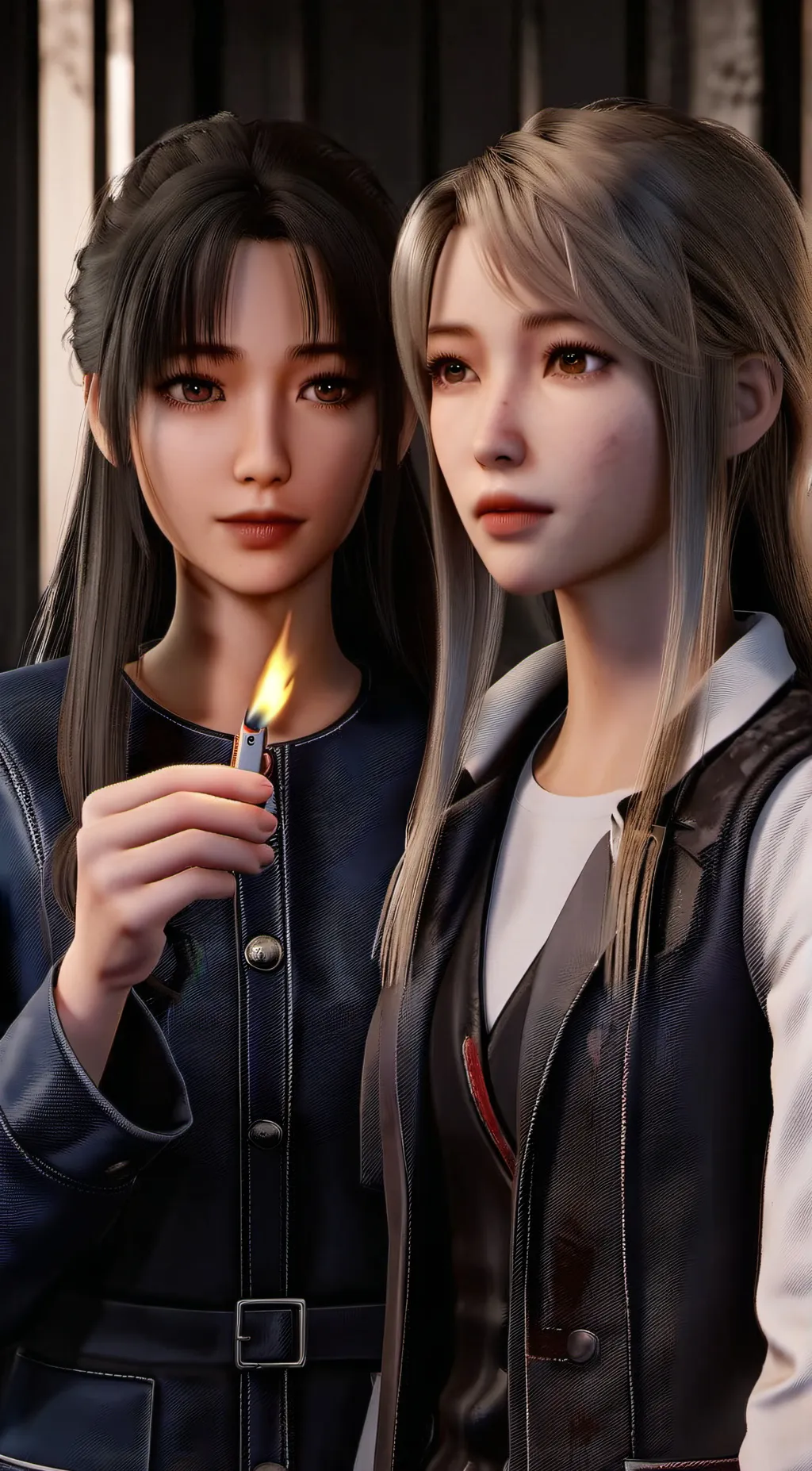 ai character: Kayleigh and Addy background