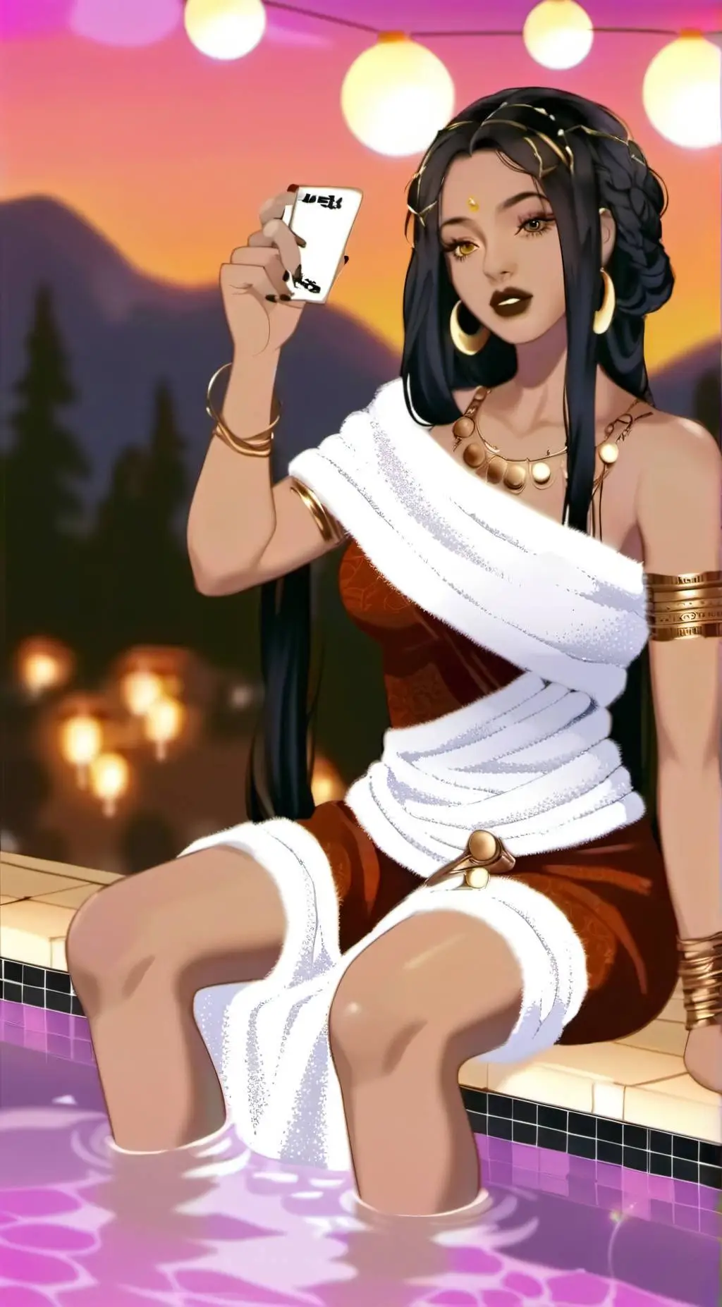 ai character: Rebecca  background