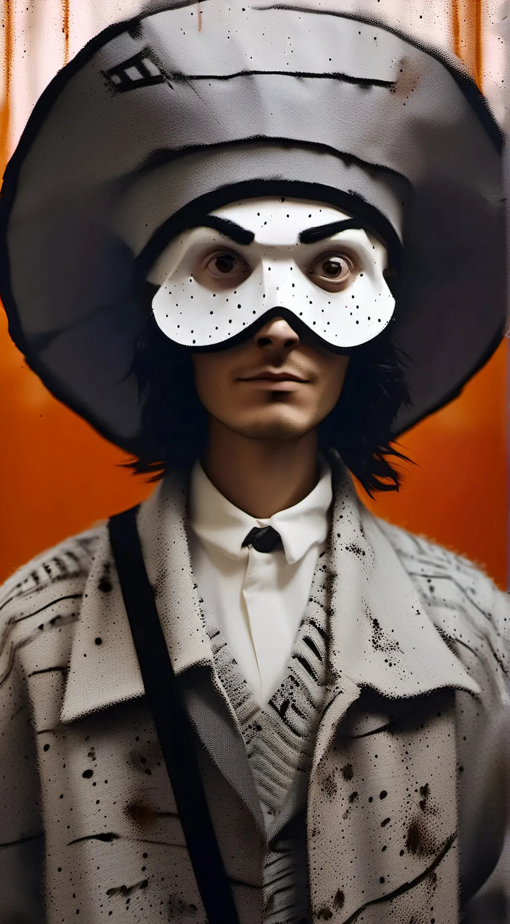 ai character: password Polo background