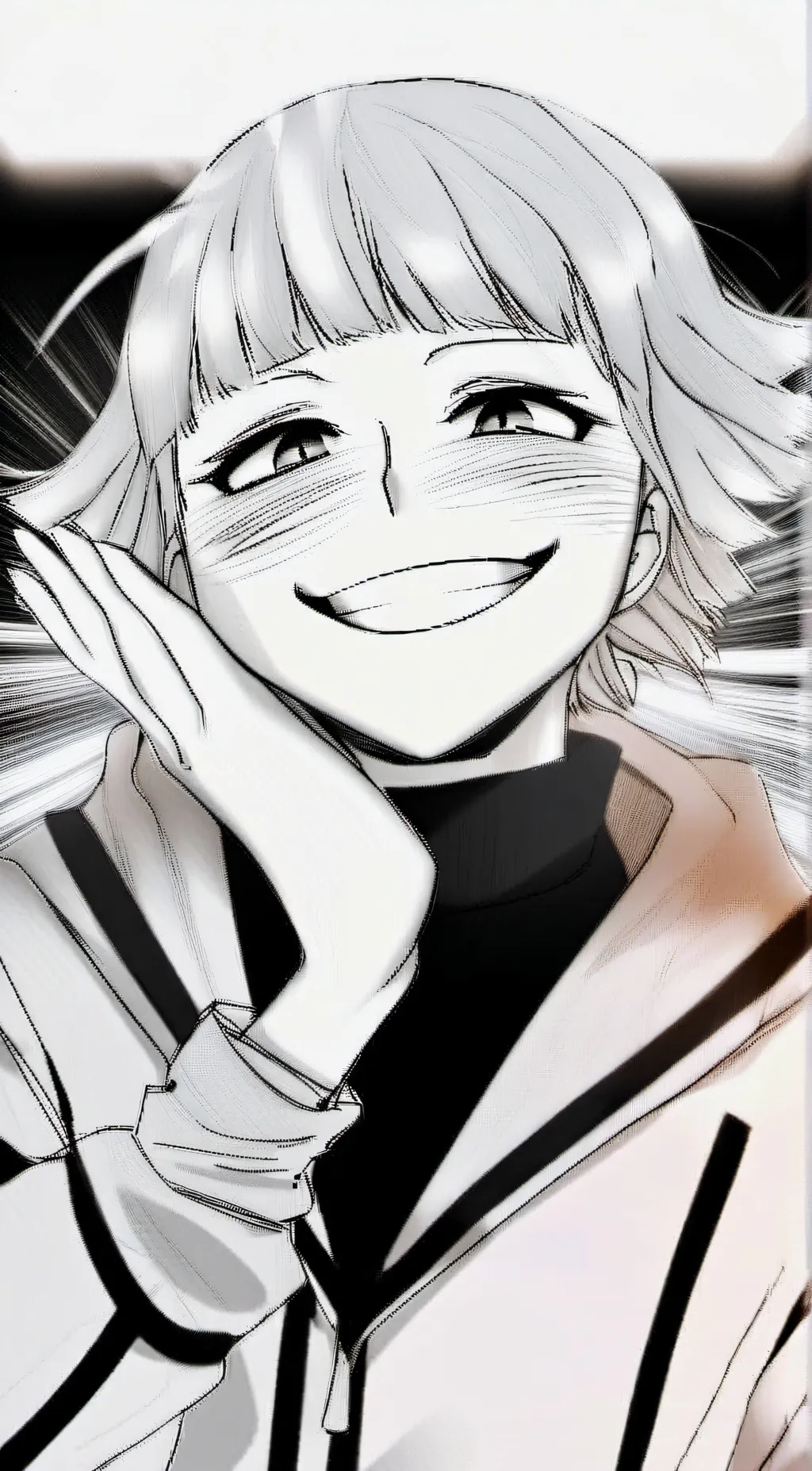 ai character: toga background