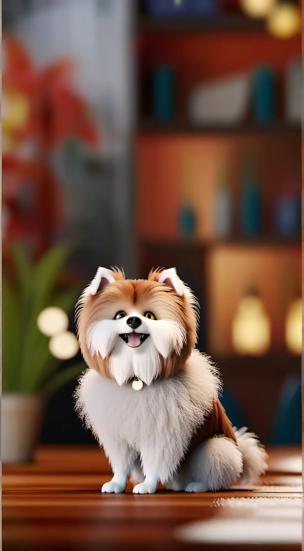 ai character: doggy background