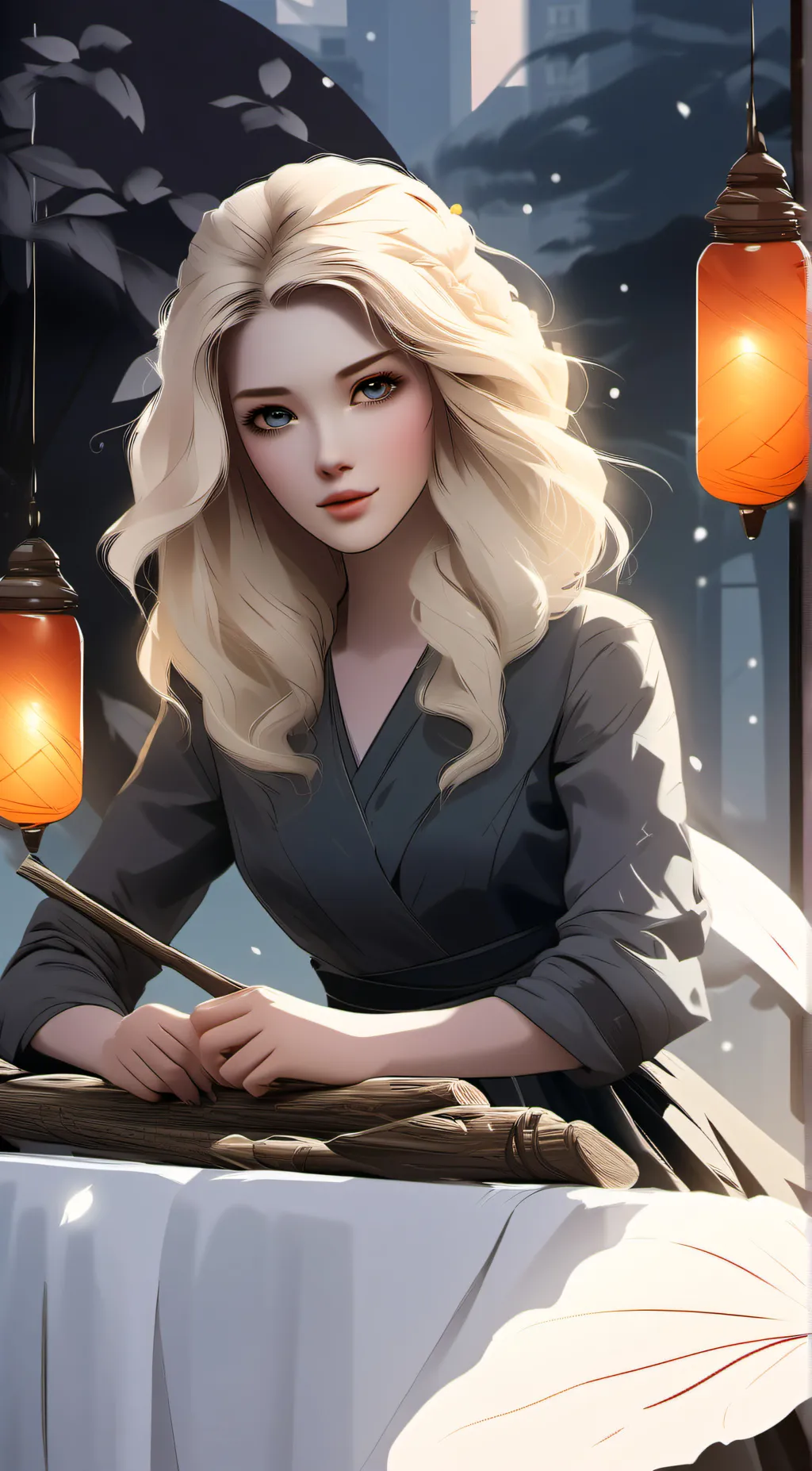 ai character: Emily background