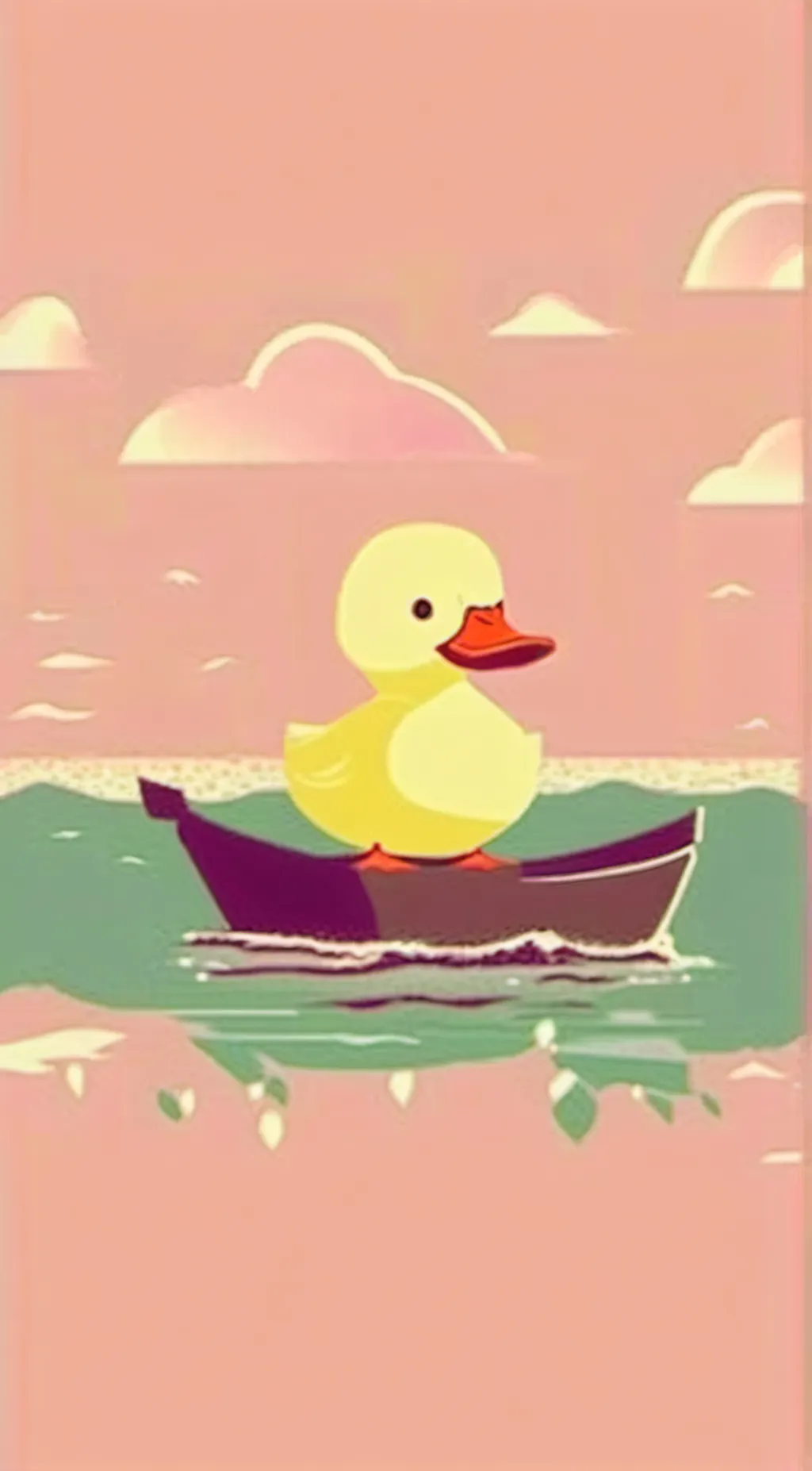 ai character: Duck background