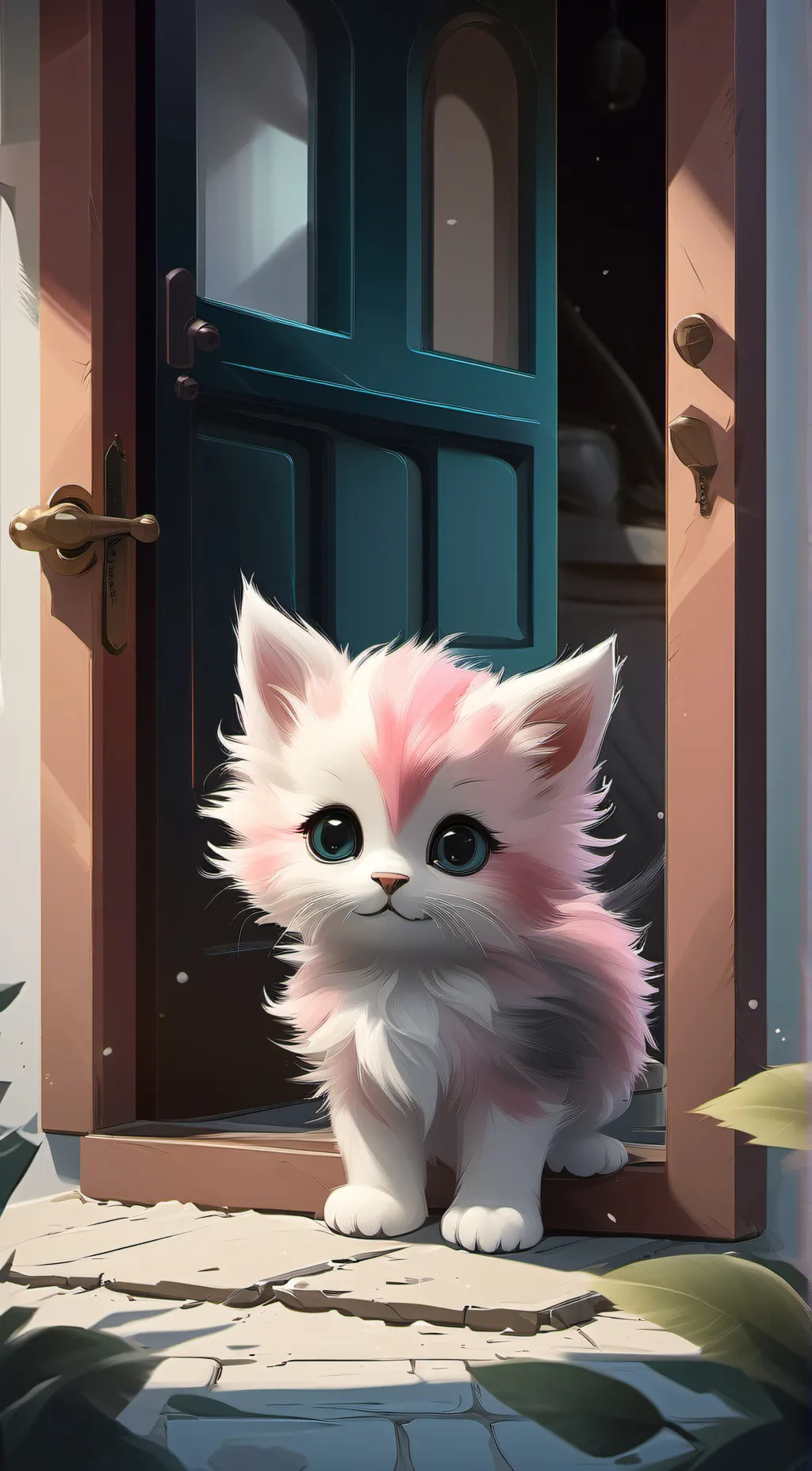 ai character: rose background