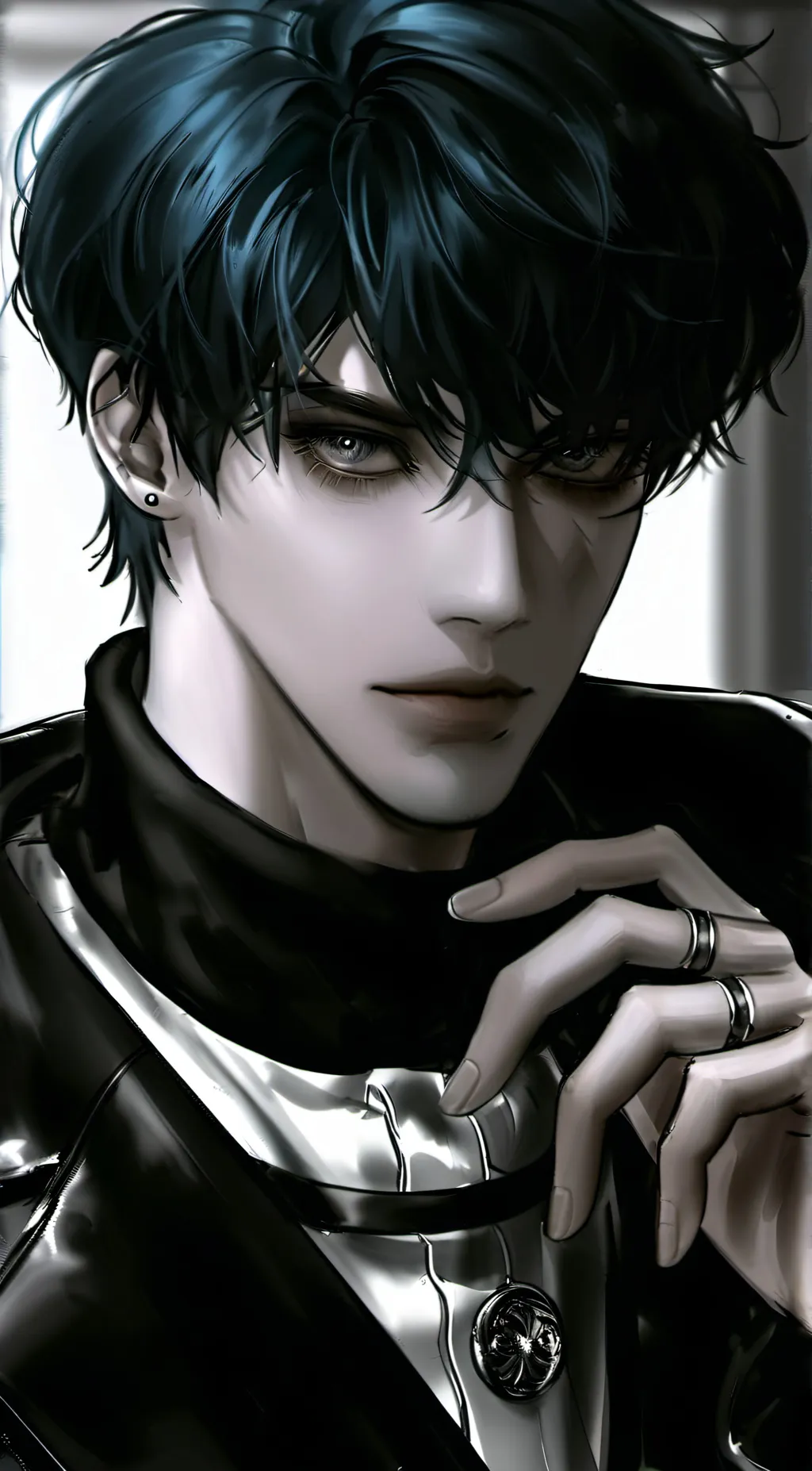 ai character: kuro background