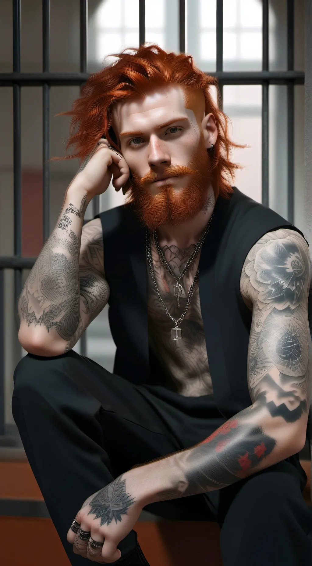 ai character: Shersan background