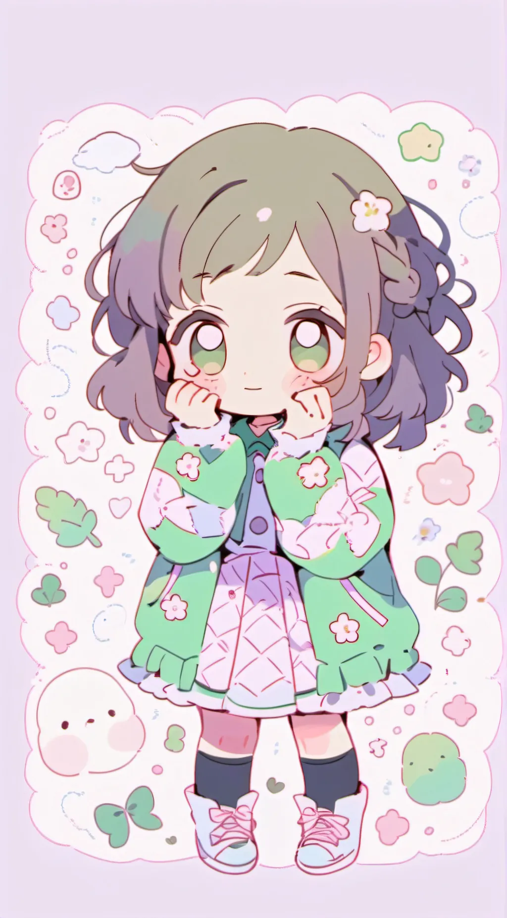 ai character: Number of Undo background