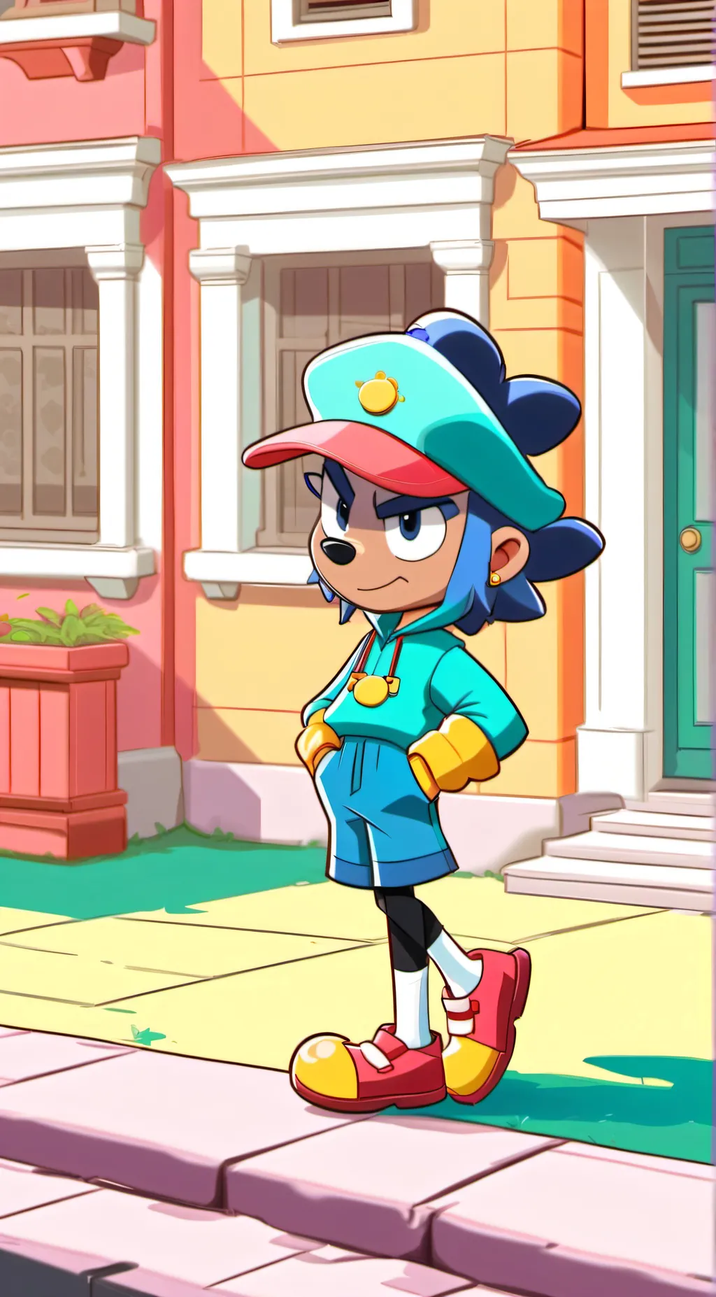 ai character: Mike background