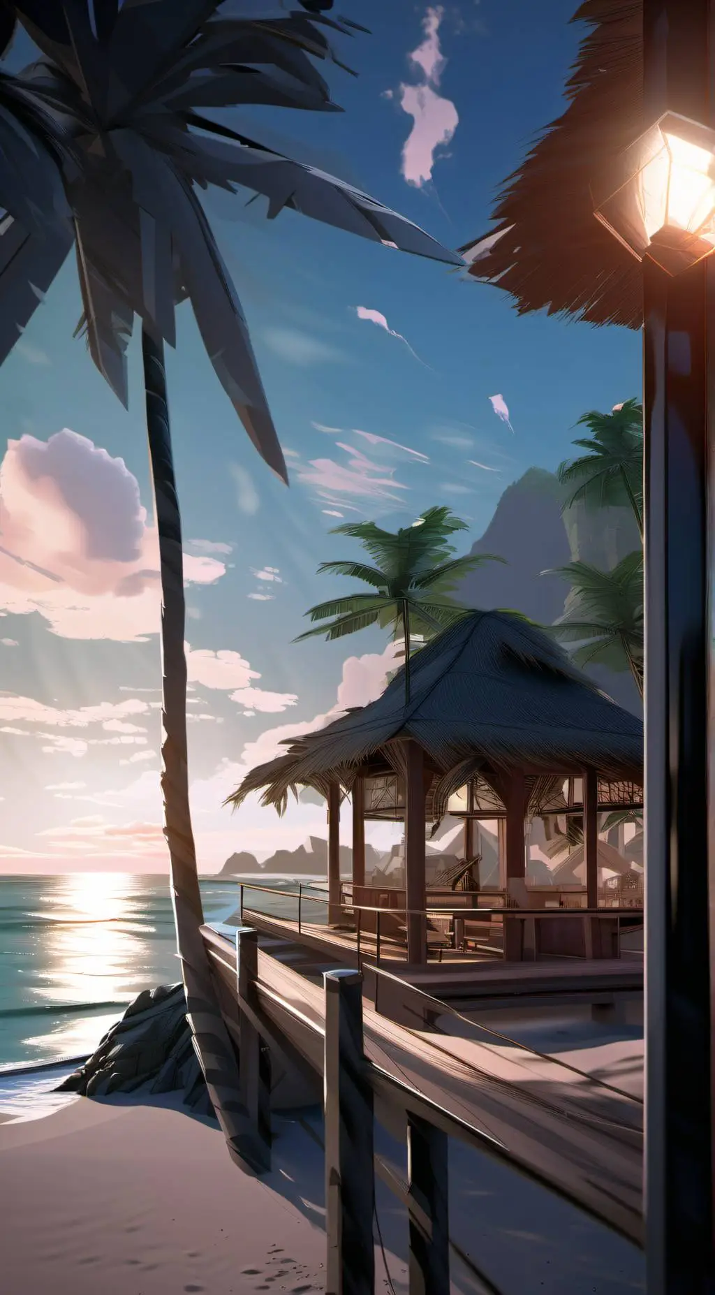 ai character: the beach mhA background