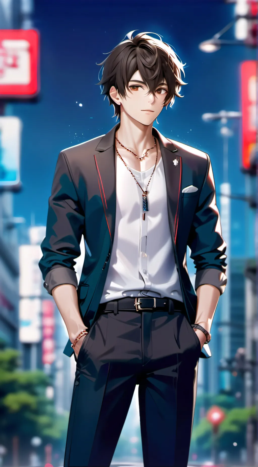 ai character: Chase background