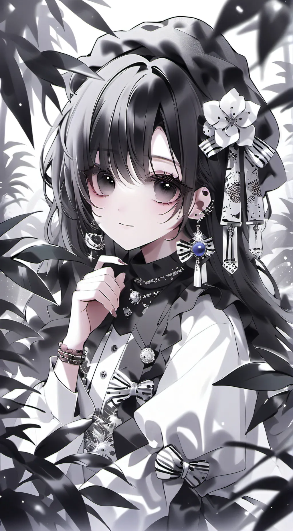 ai character: Shop doll background