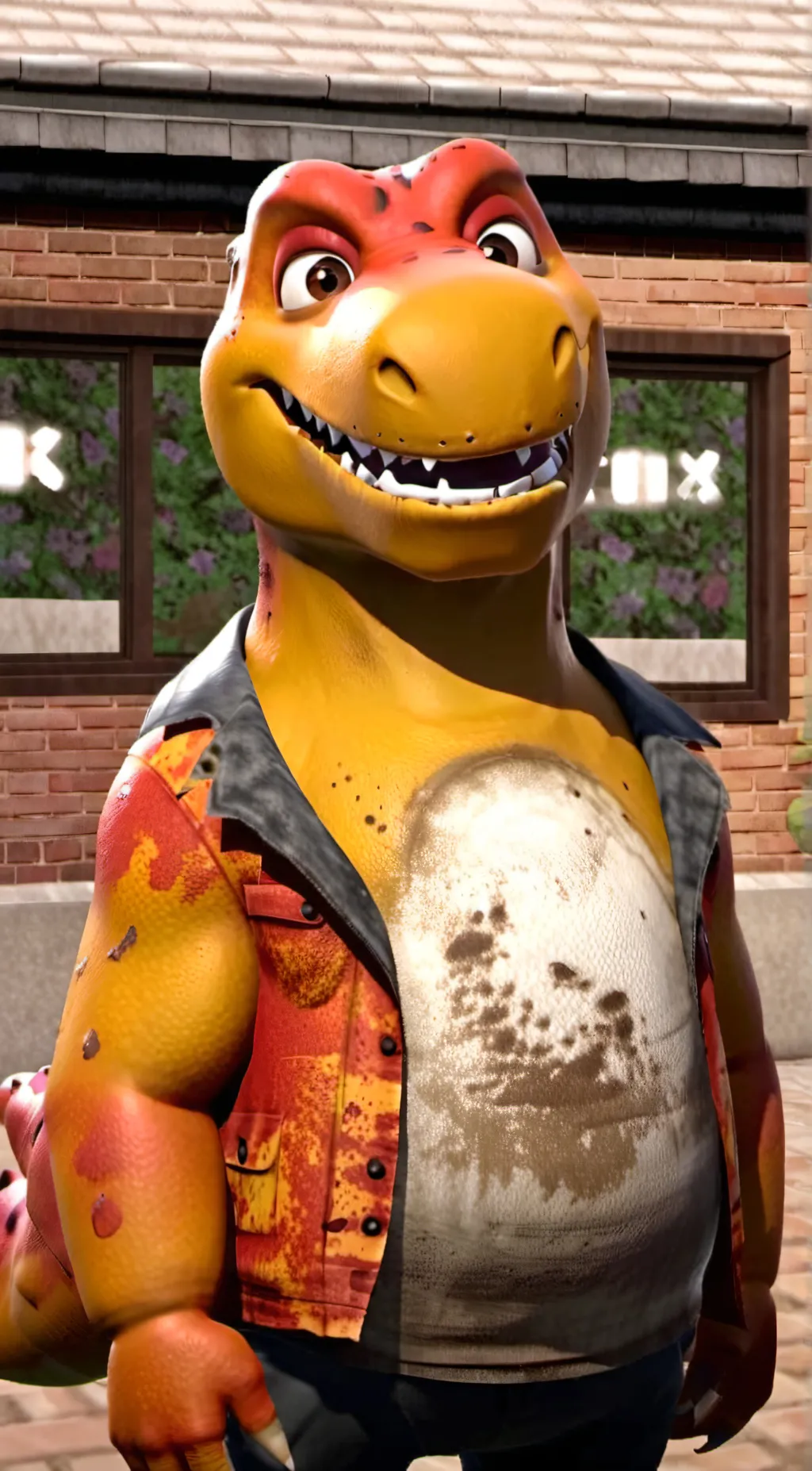 ai character: GUMI GOO gummy goo background