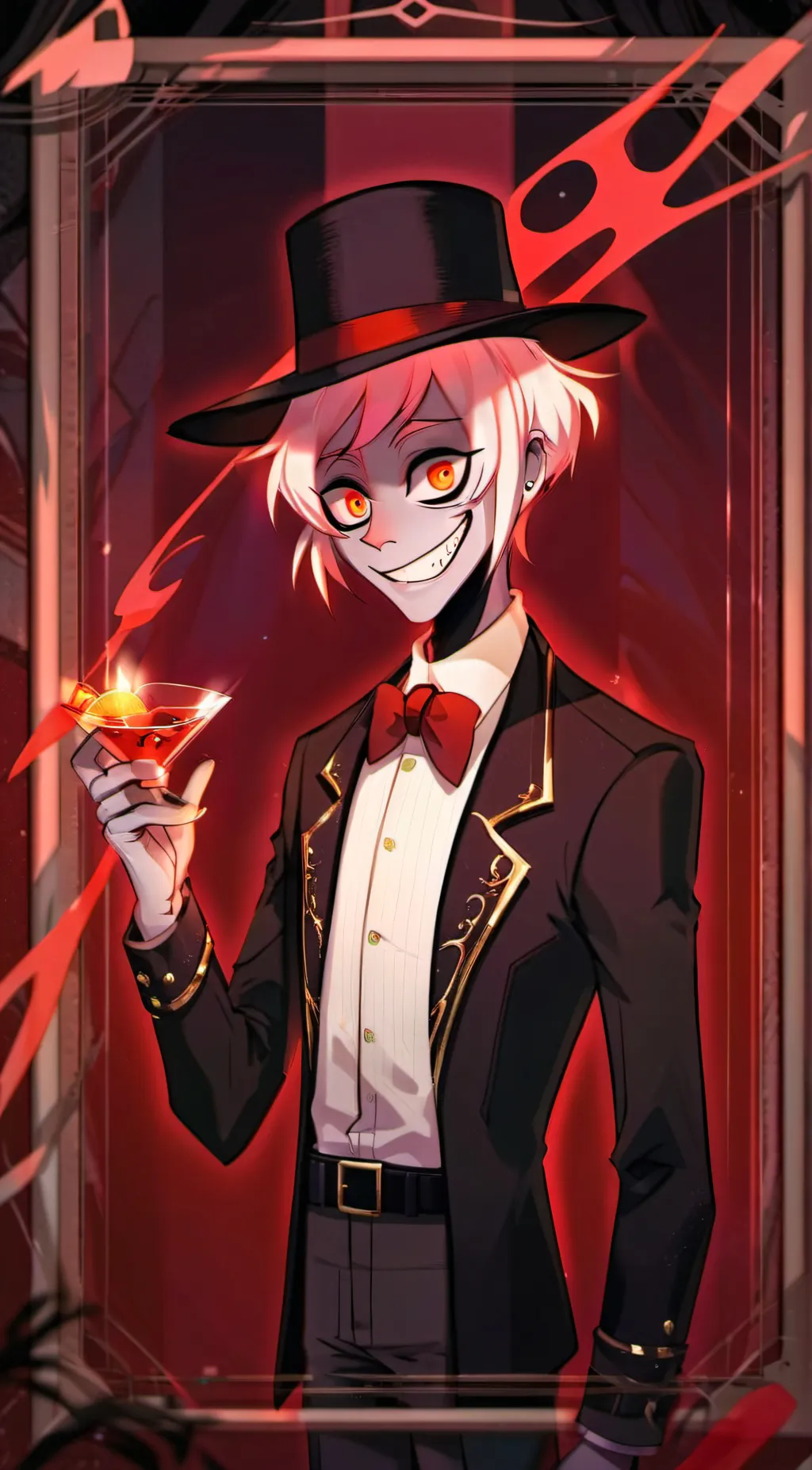 ai character: HH Alastor background