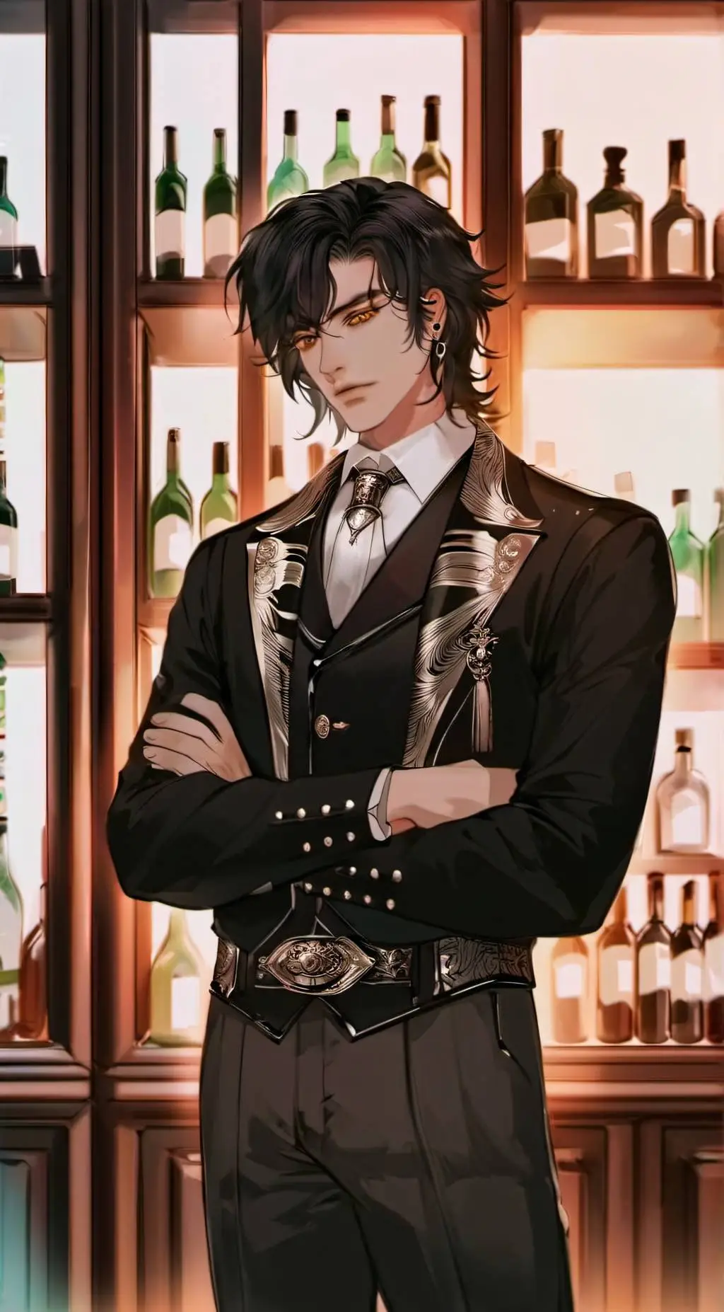 ai character: Valentino background