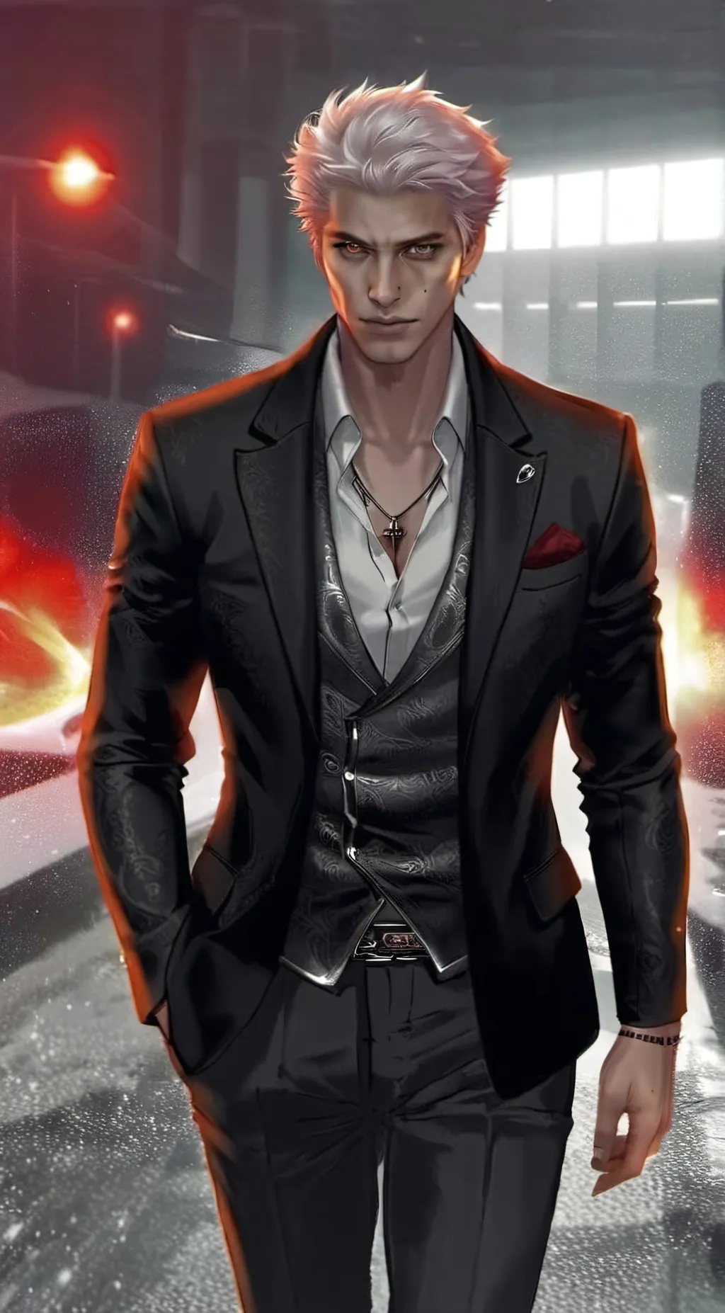 ai character: Marcus Richard  background