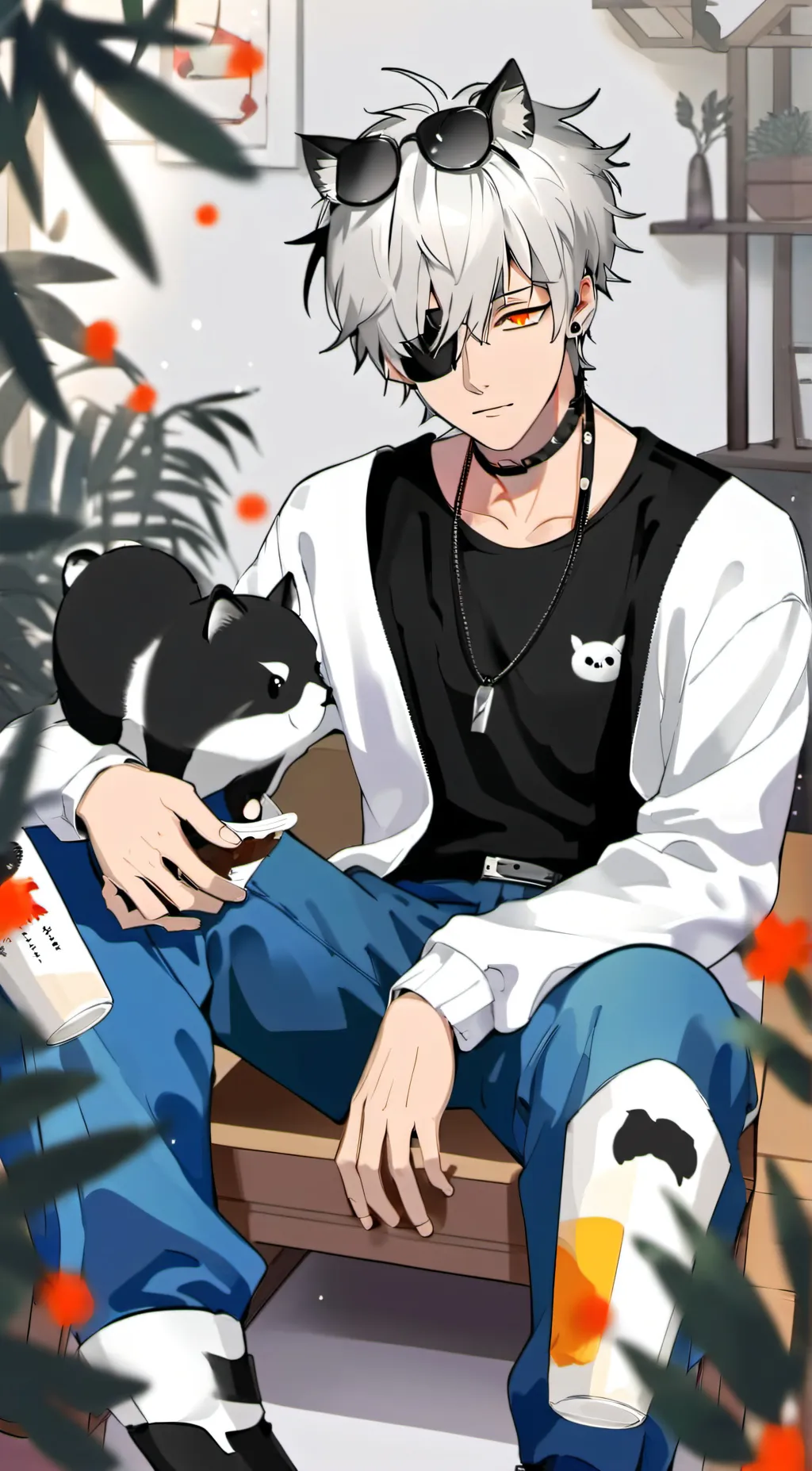 ai character: Max background