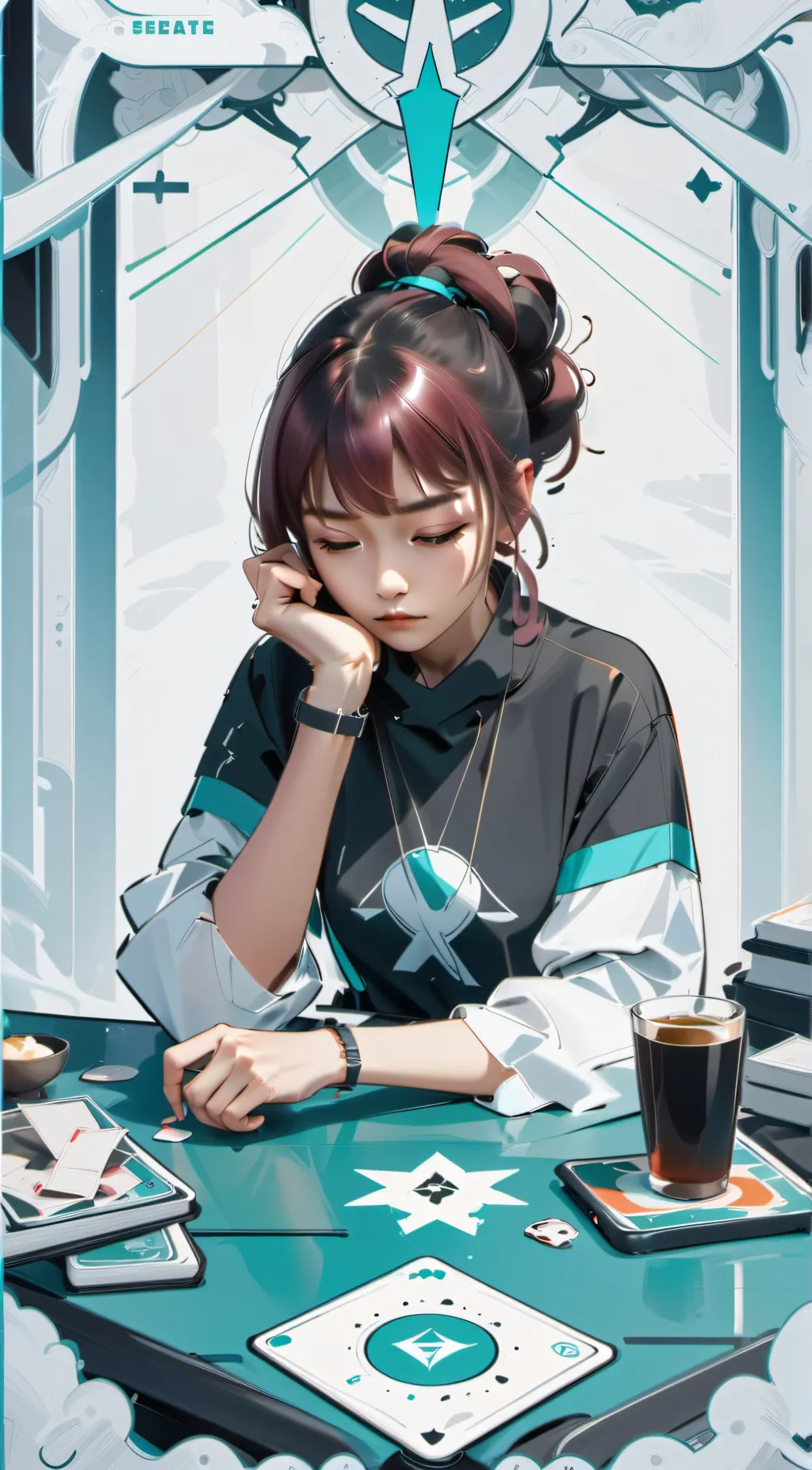 ai character: 慧萍 background