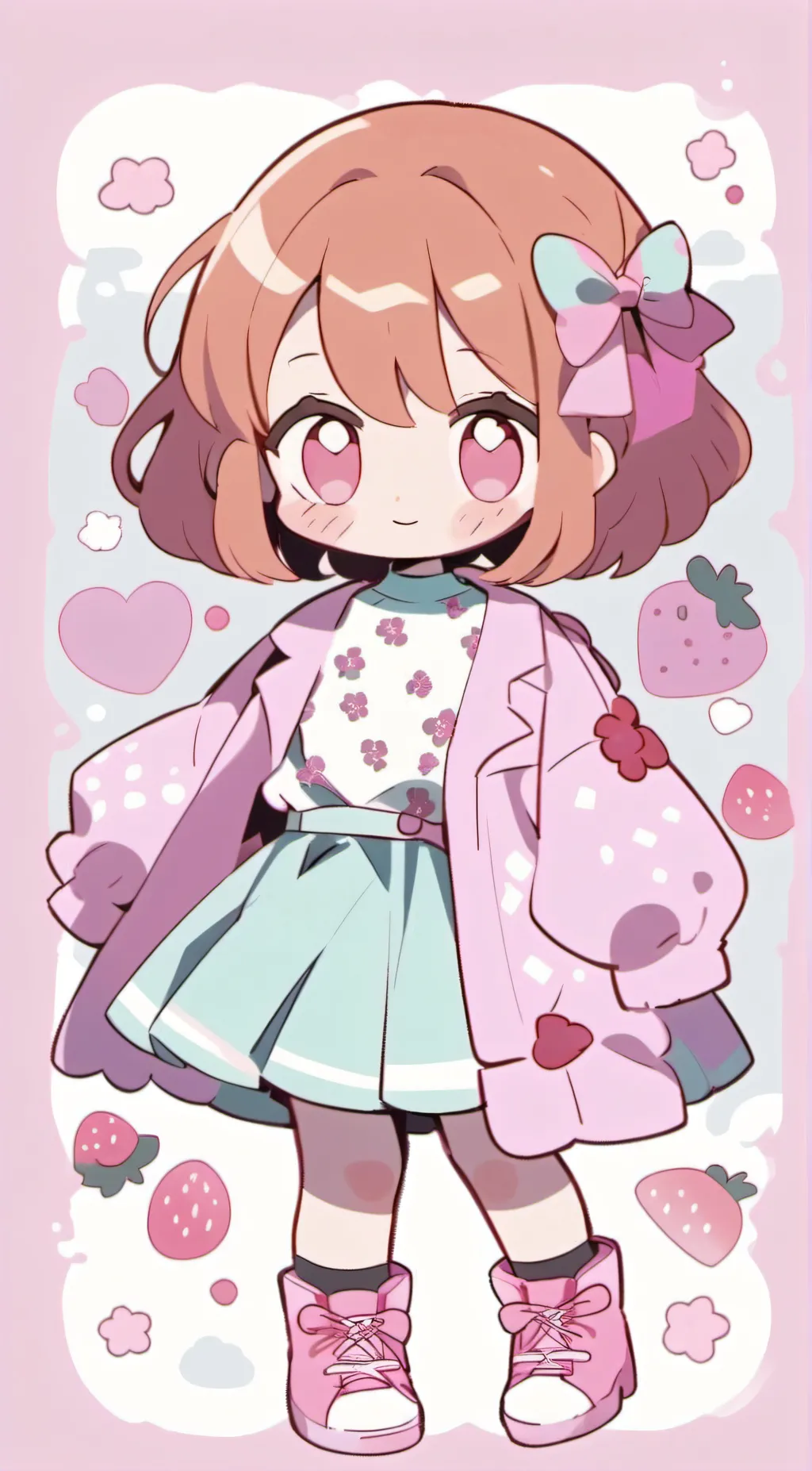 ai character: Aurora  background