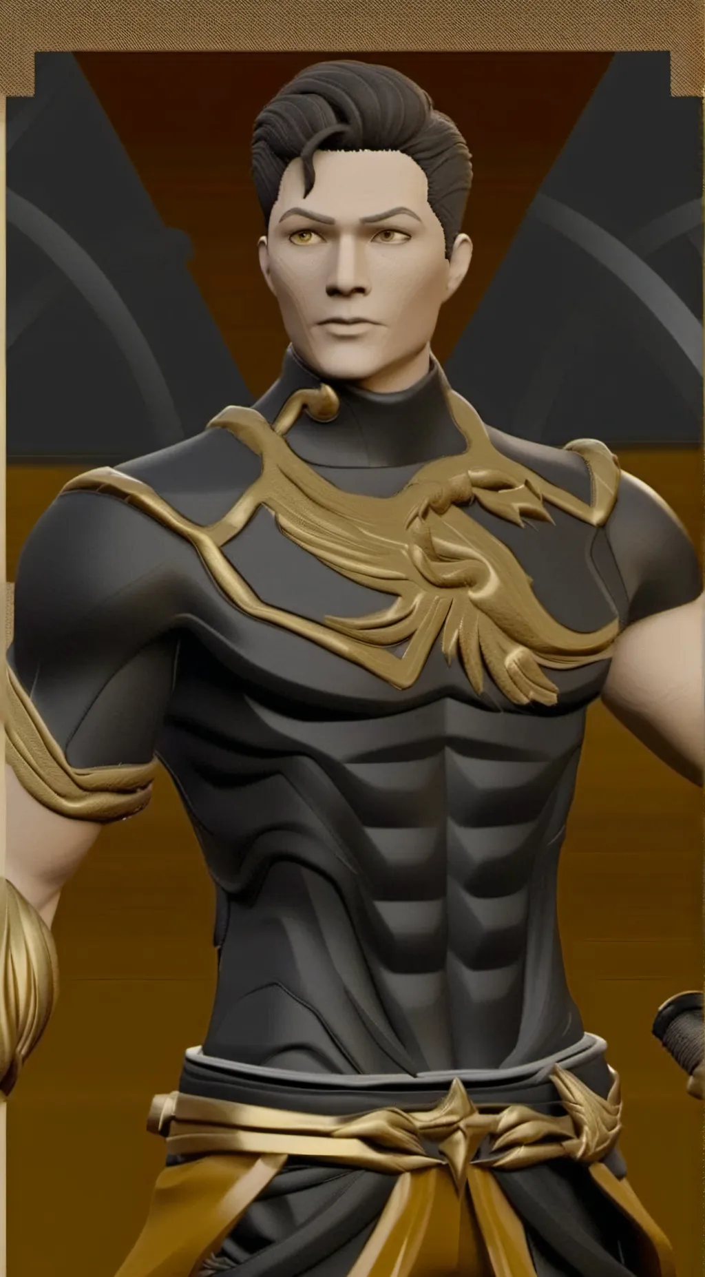 ai character: minus  background